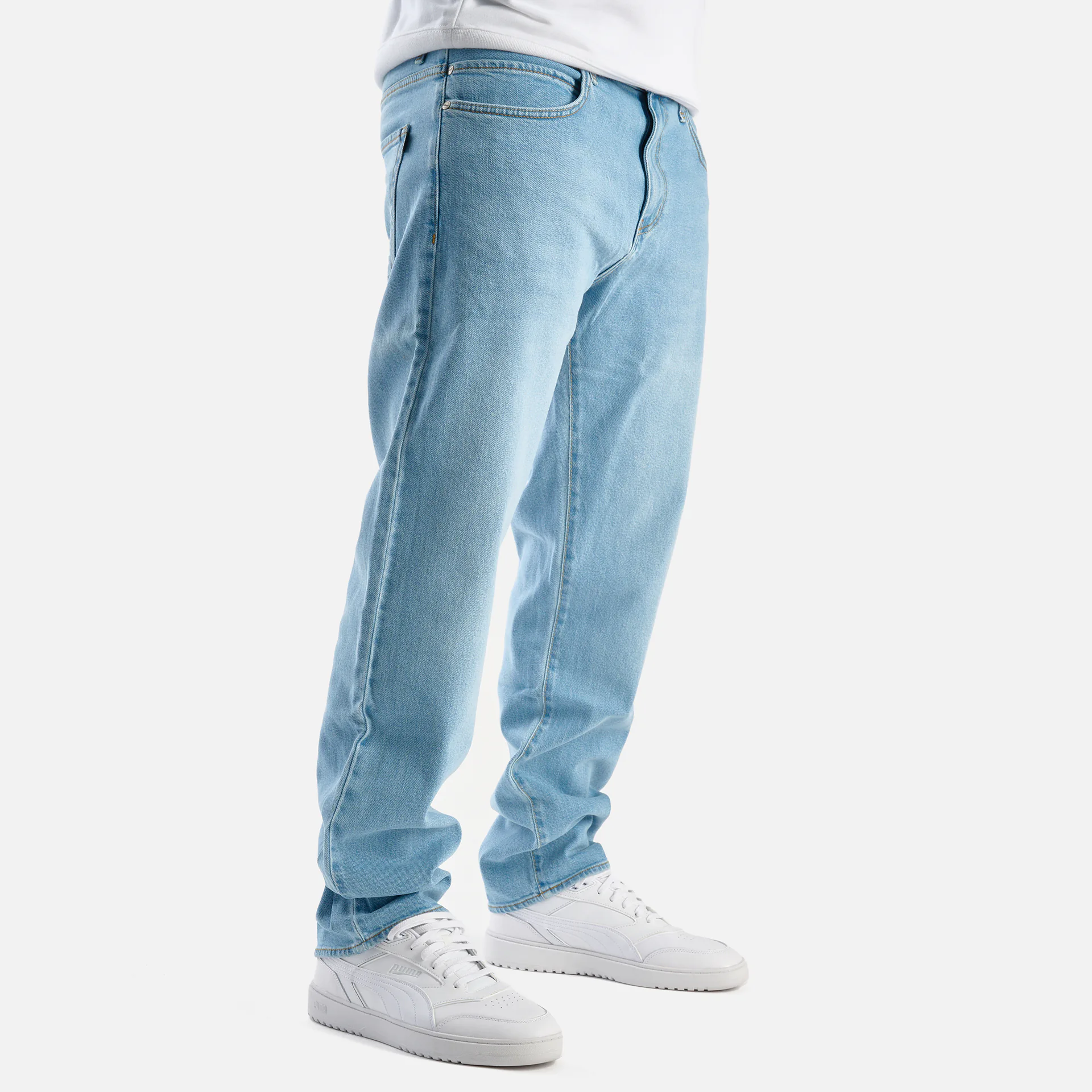 Reell Jeans Barfly Straight Fit Jeans Light Blue Stone