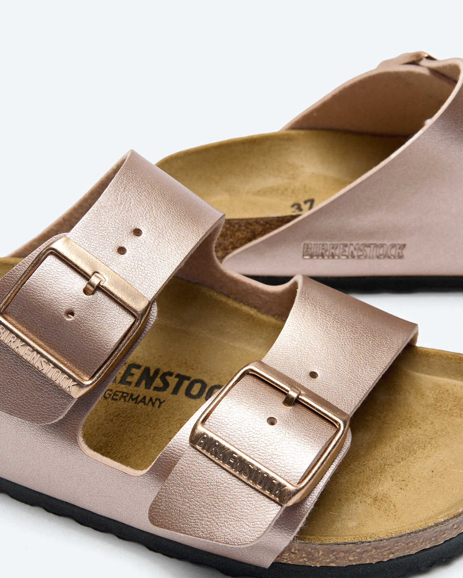 Birkenstock Arizona Birko-Flor (Narrow Fit) Sandals Copper 