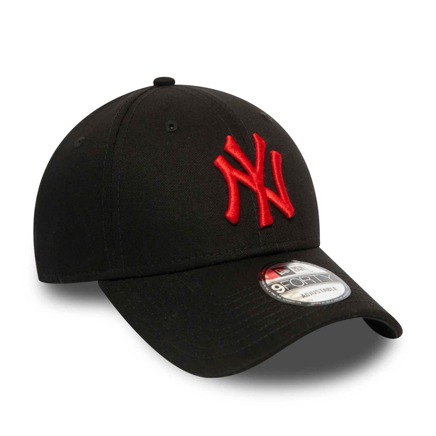New Era MLB NY Yankees 9Forty Strapback Cap Black/Red