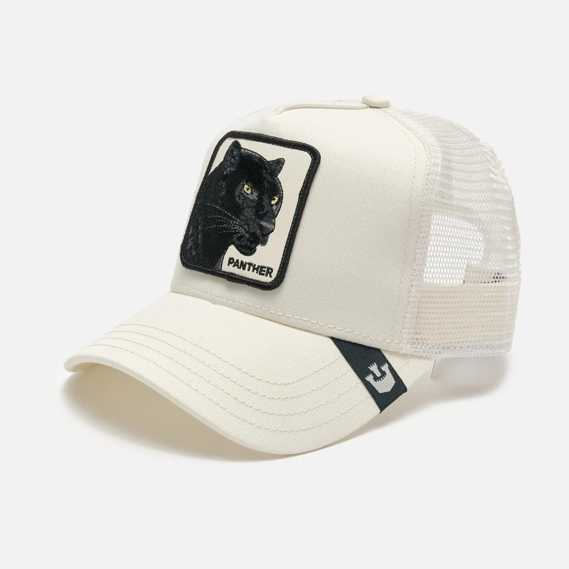 Goorin Bros The Panther Baseball Trucker Cap White