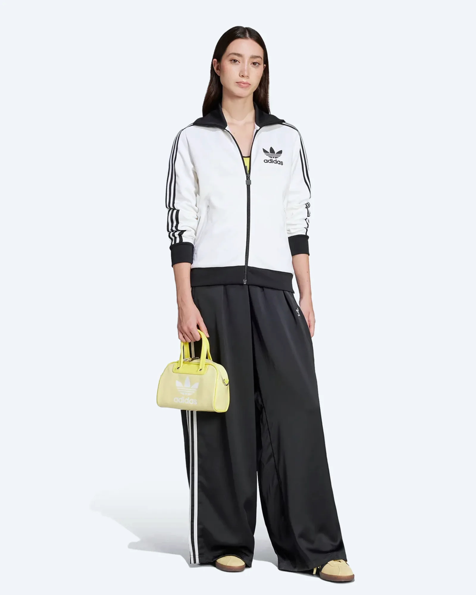 adidas Originals Classic Track Top White/Black