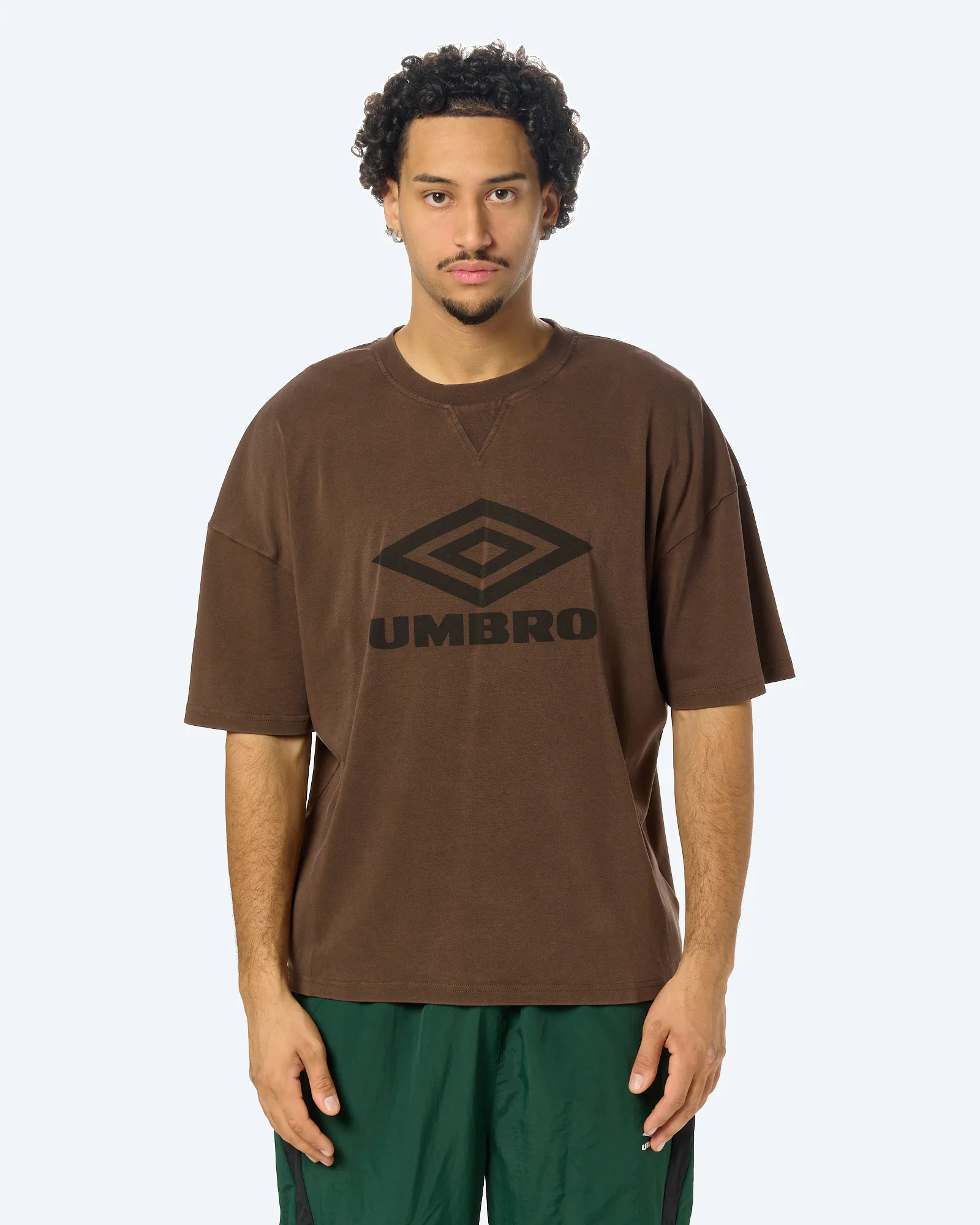 Washed Boxy T-Shirt Demitasse/Black