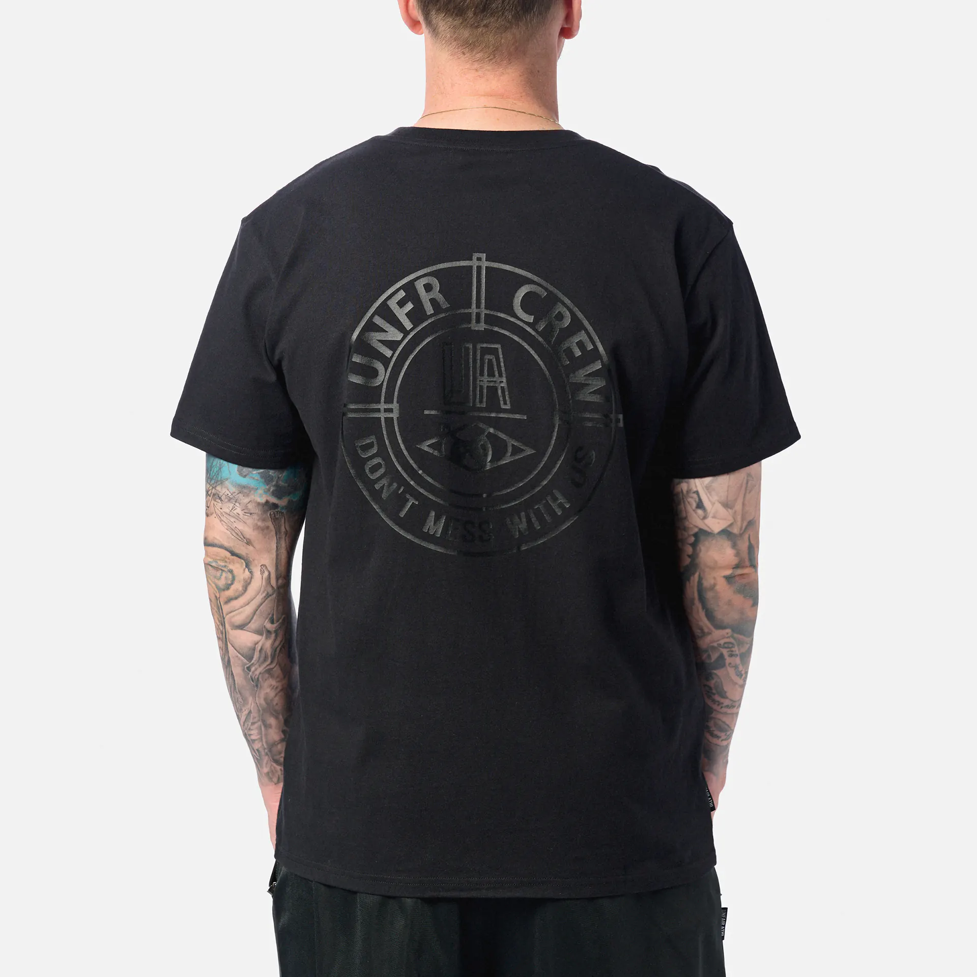 Unfair Athletics DMWU BP T-Shirt All Black