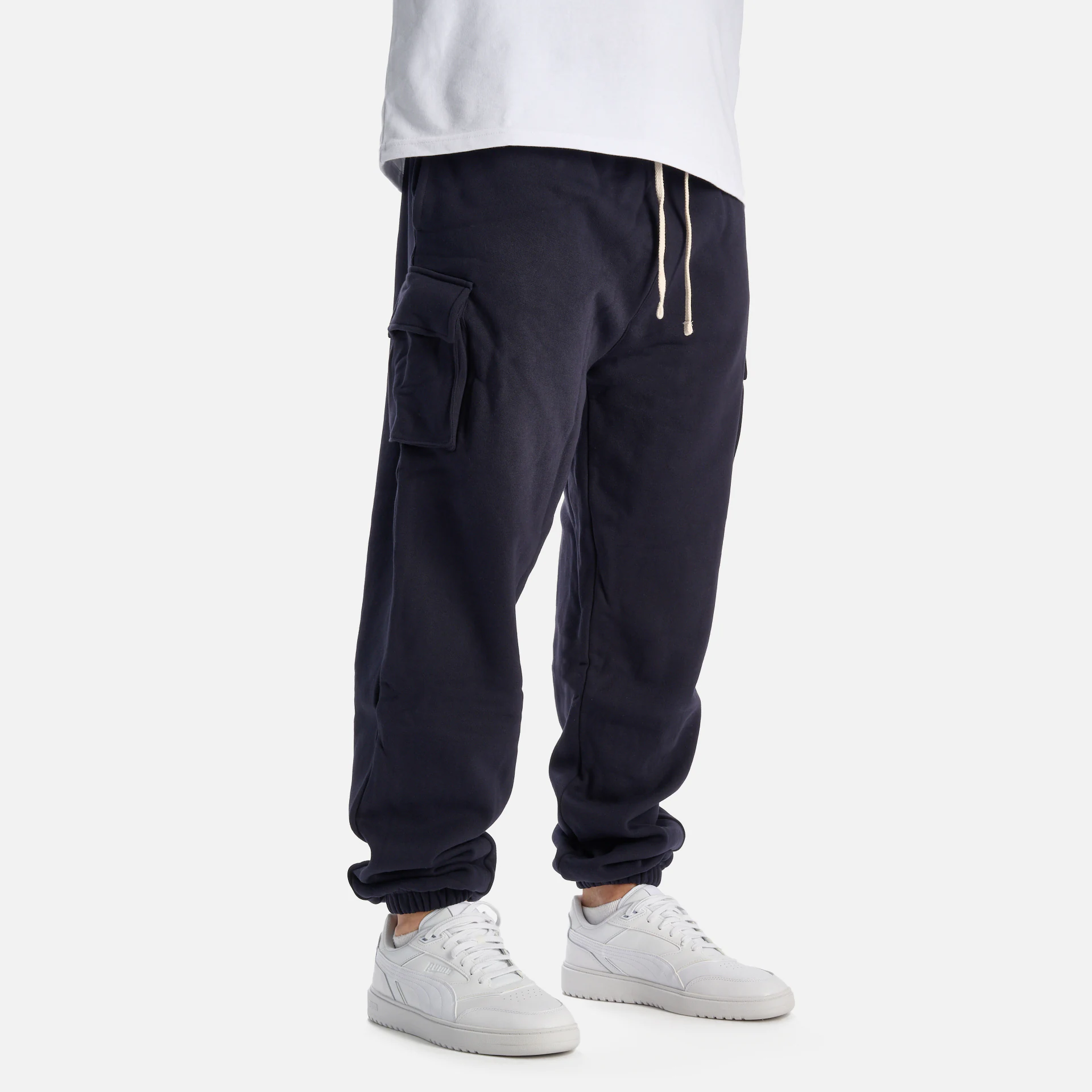New Era Lifestyle Cargo Jogger Navy/Cardinal