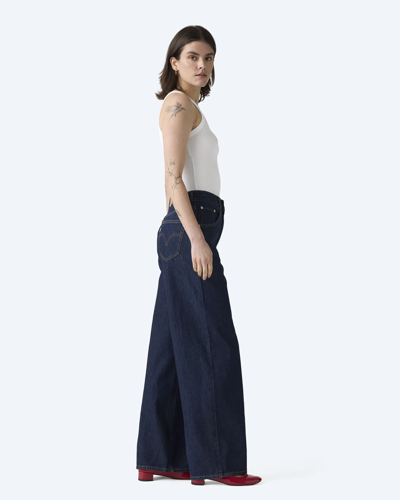 Cinch Baggy Dark Indigo Flat Finish Jeans Reign Of The Rinse