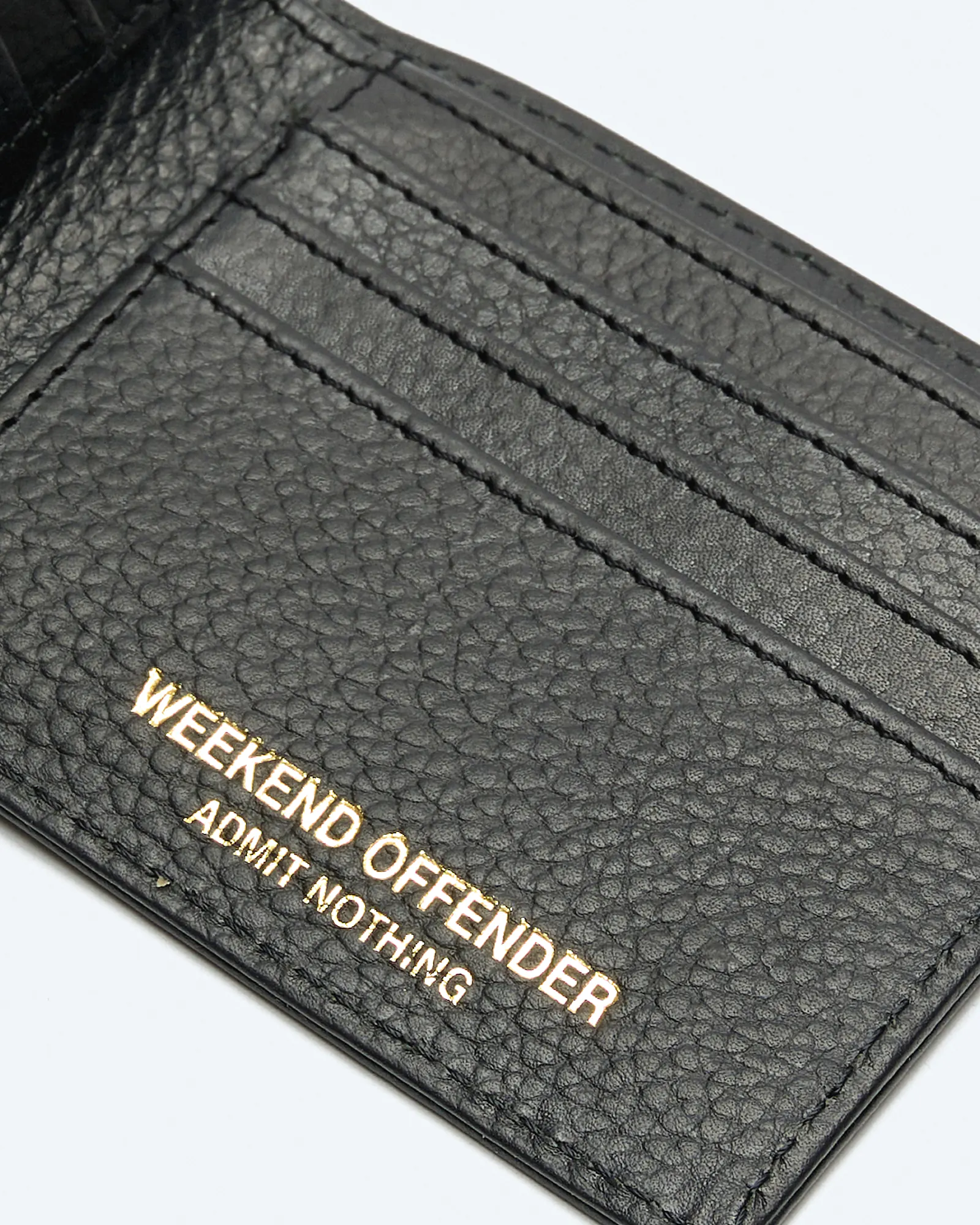 Weekend Offender Boxed Billfold Wallet Black Weekend Offender Boxed Billfold Wallet Black