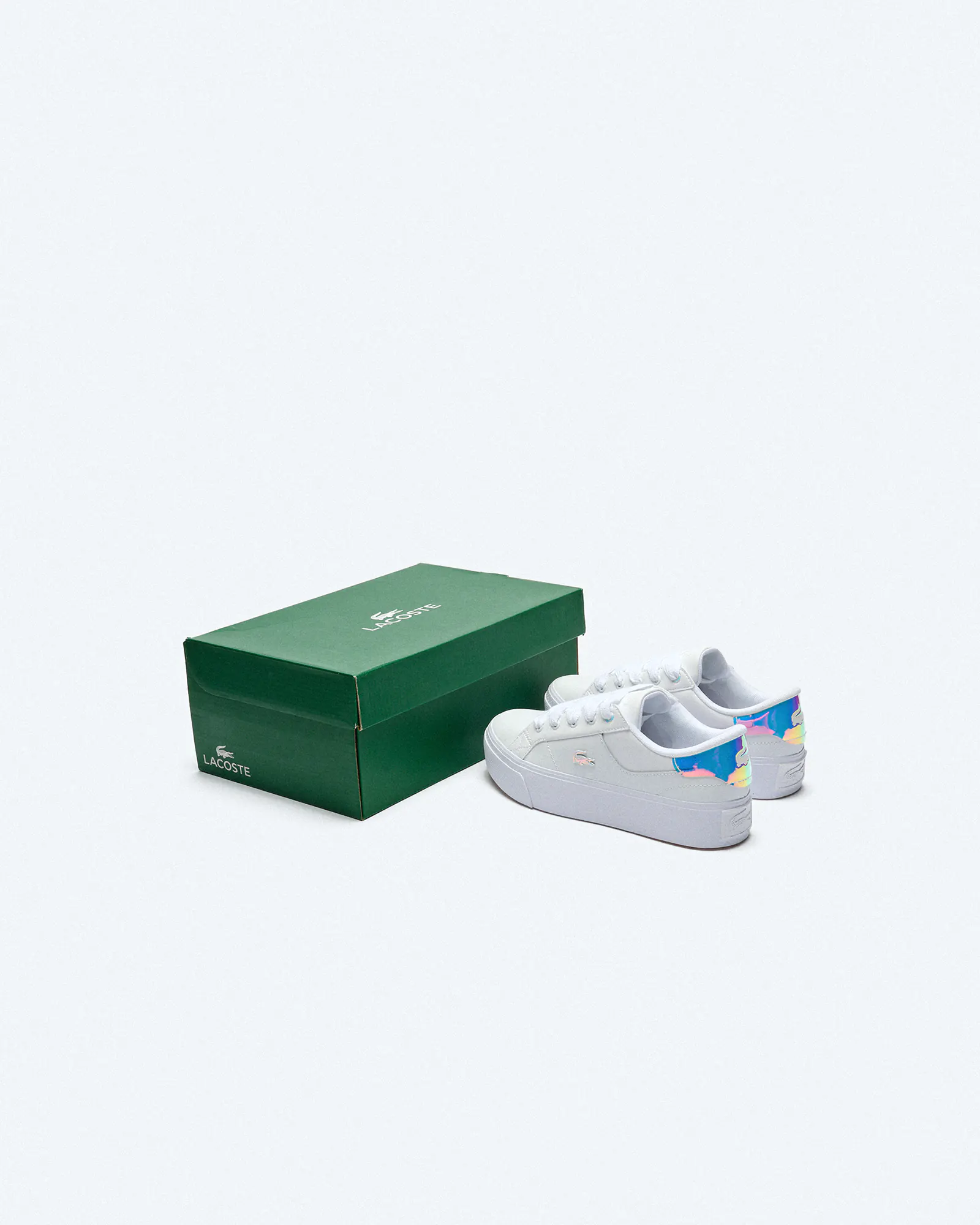 Lacoste Ziane Platform Leather Sneakers White/Light Pink Lacoste Ziane Platform Leather Sneakers White/Light Pink