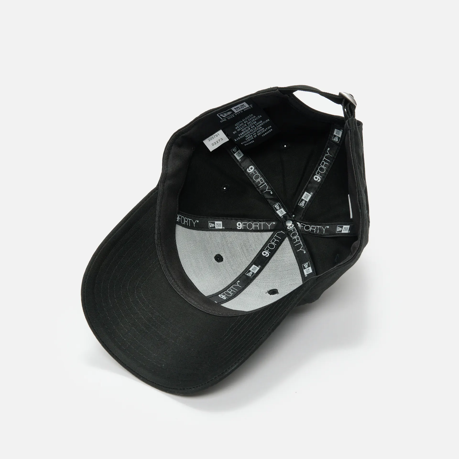 New Era Basic 9Forty Cap Black/White New Era Basic 9Forty Cap Black/White