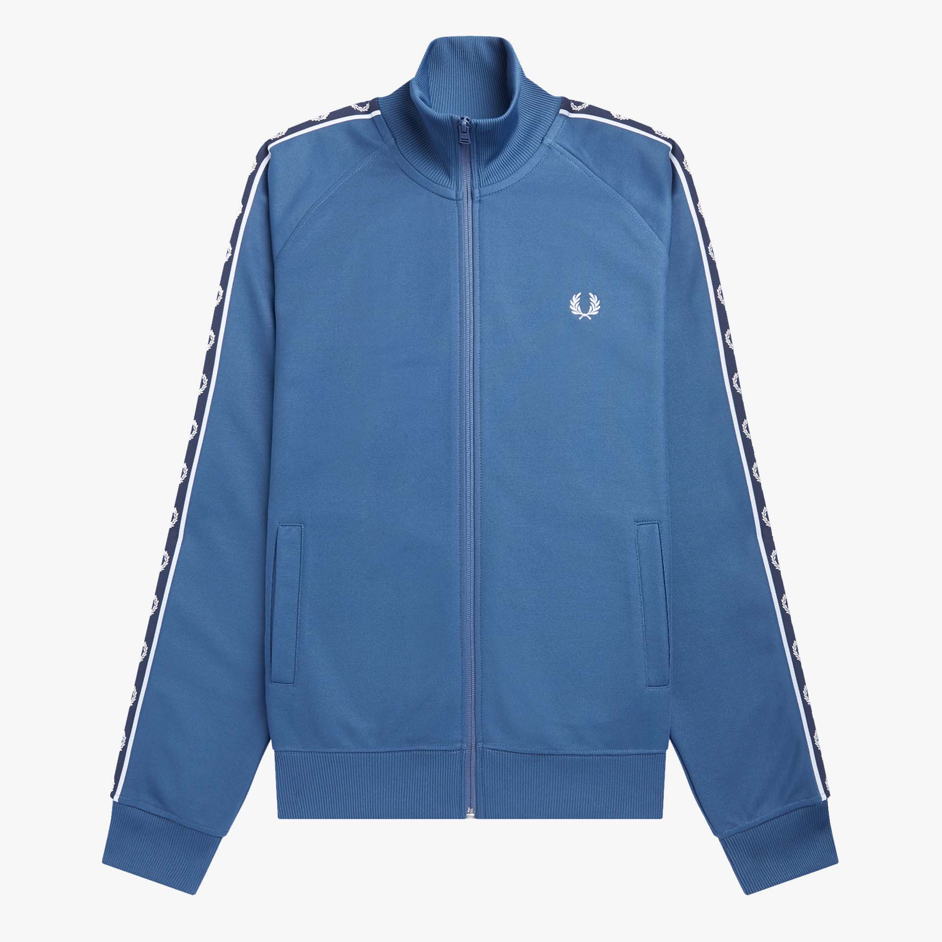 Fred Perry Seasonal Taped Track Jacket Midnight Blue/Navy Fred Perry Seasonal Taped Track Jacket Midnight Blue/Navy