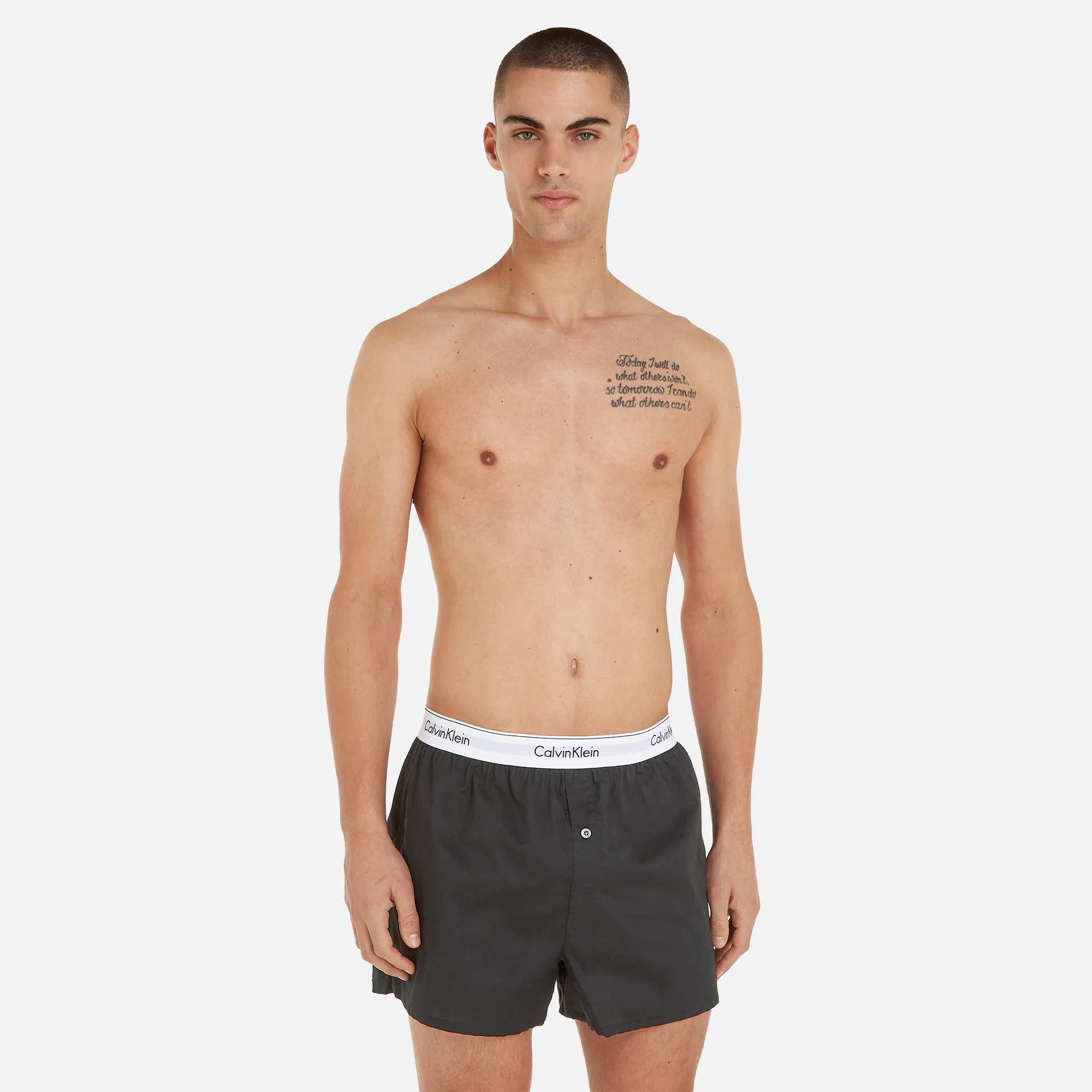 Calvin Klein 2Pack Boxer Slim Black/Black