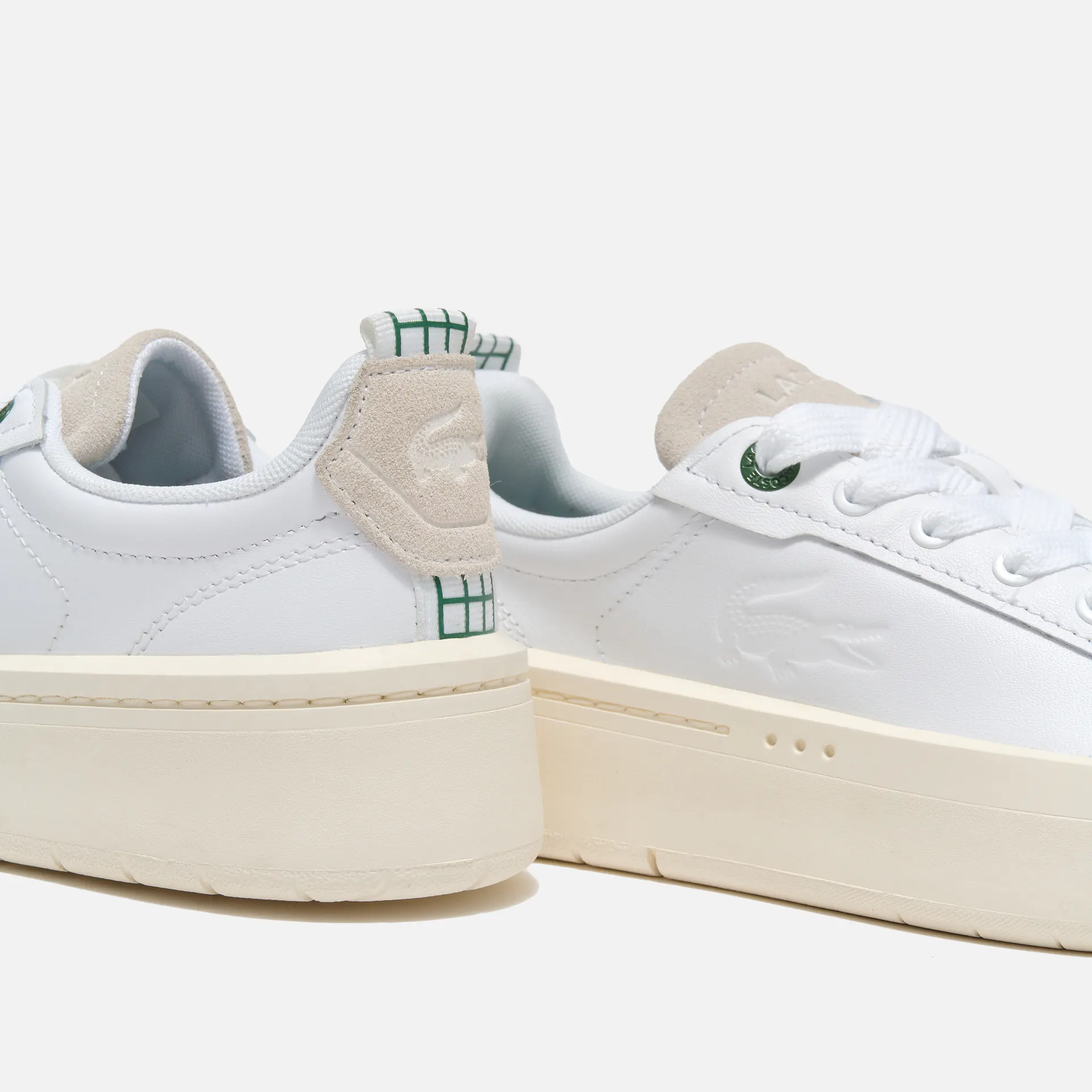 Lacoste Carnaby 123 Plateau Sneaker White/Off-White