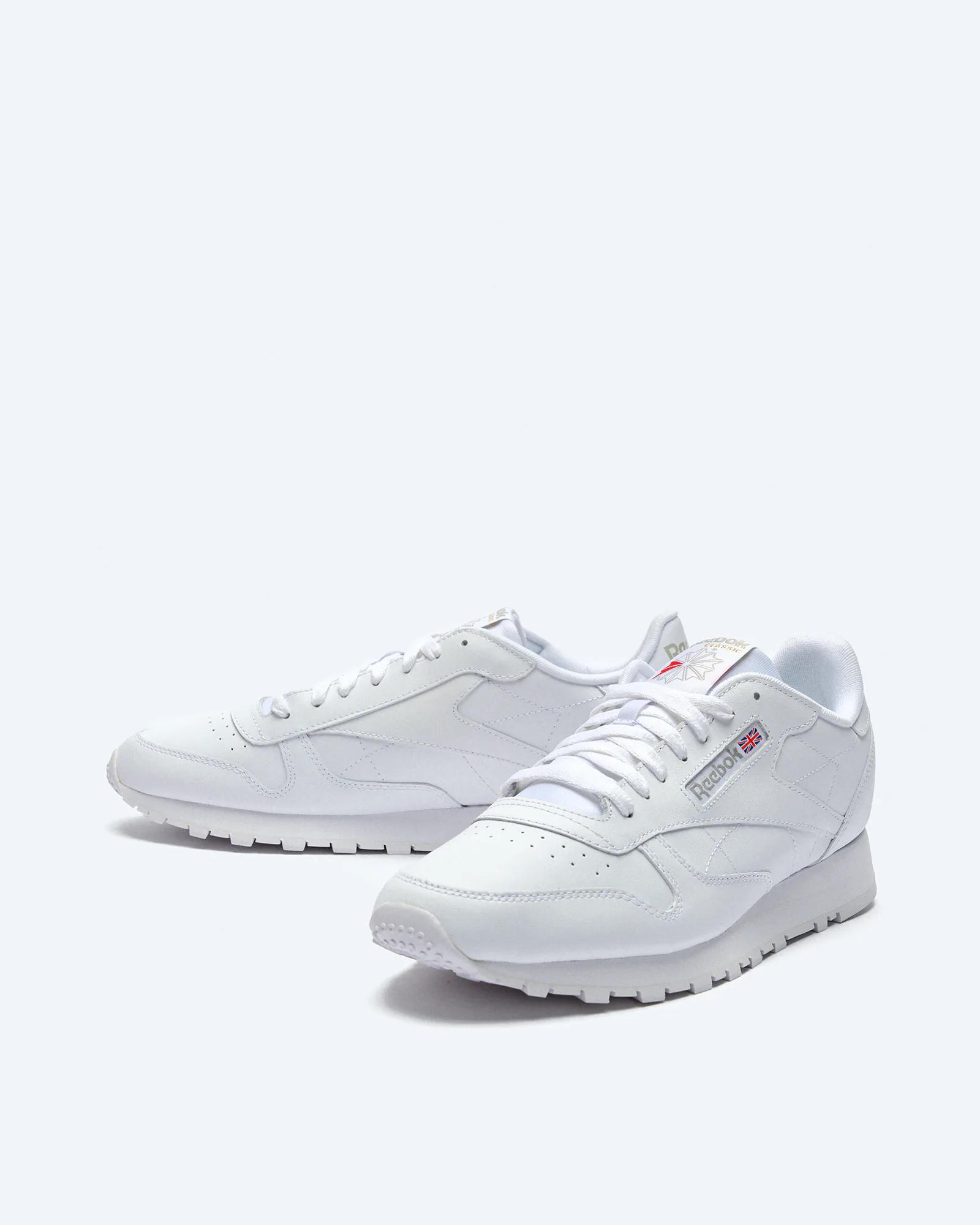 Reebok Classics Leather Sneaker Footwear White/Footwear White/Pure Grey Reebok Classics Leather Sneaker Footwear White/Footwear White/Pure Grey