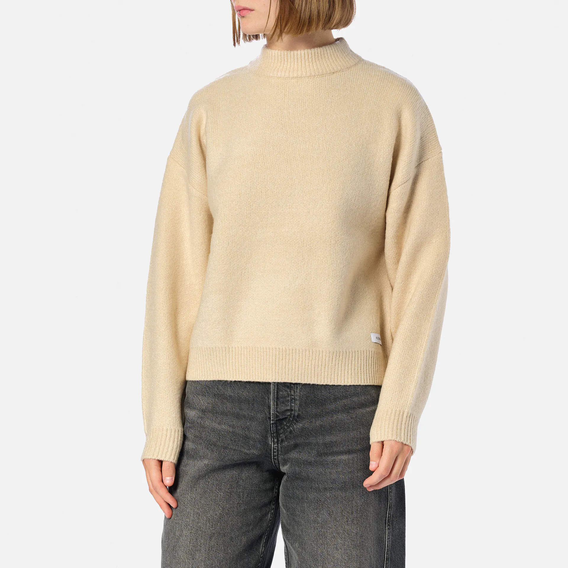 Kleinigkeit Görls Wollma Hayek Pullover Beige