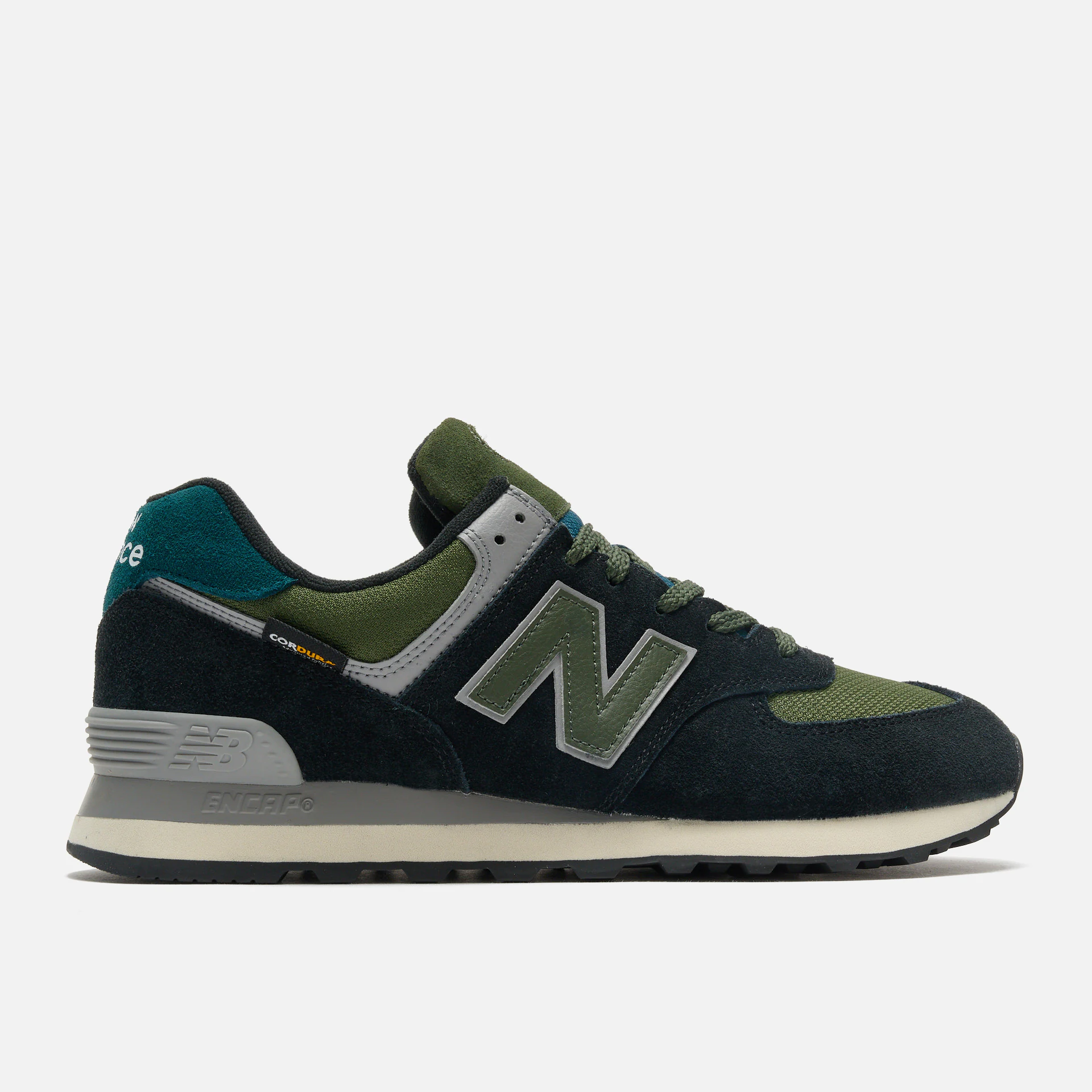 New Balance U574KBG Sneaker Black/Green