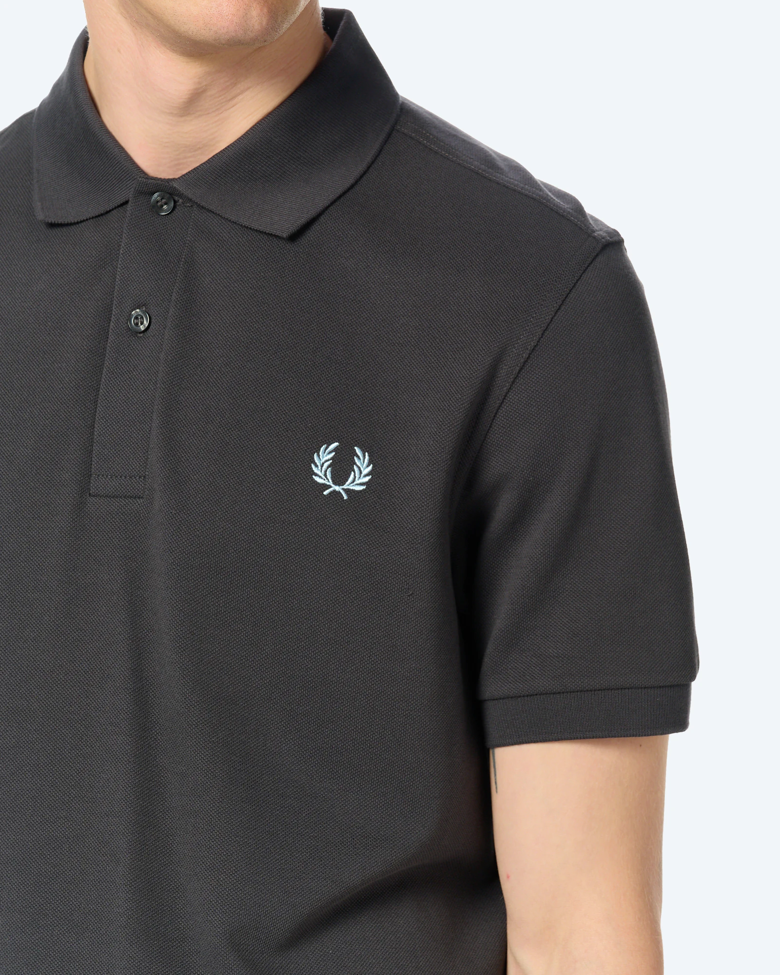 Fred Perry The Fred Perry Shirt Anchor Grey / Light Ice