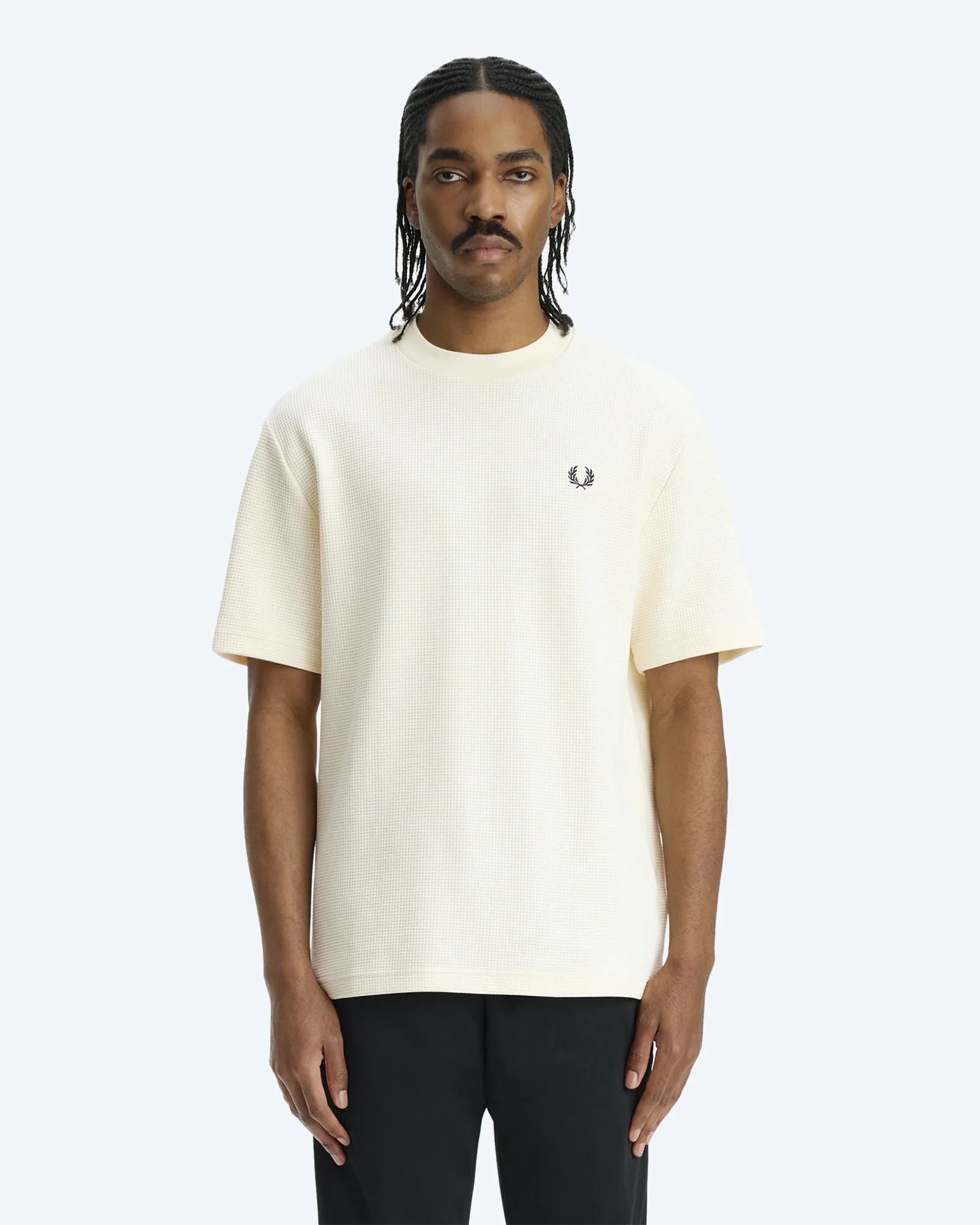 Waffle T-Shirt Ecru