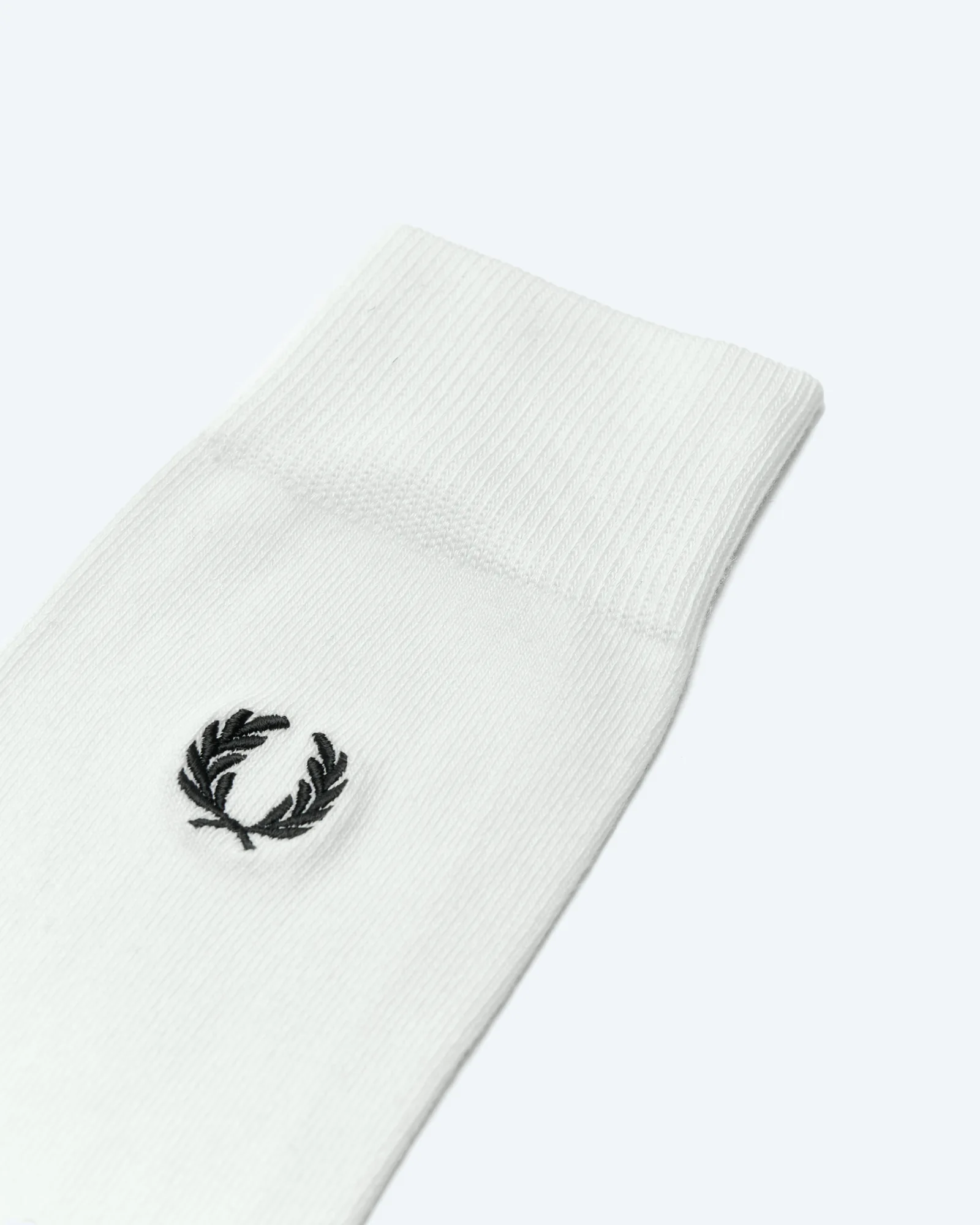 Fred Perry Laurel Wreath Classic Laurel Wreath Sock Snowwhite/Black