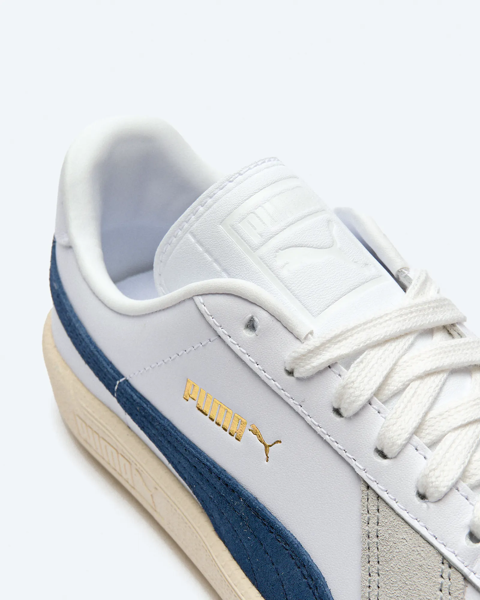 PUMA Army Trainer Sneaker White Club Navy