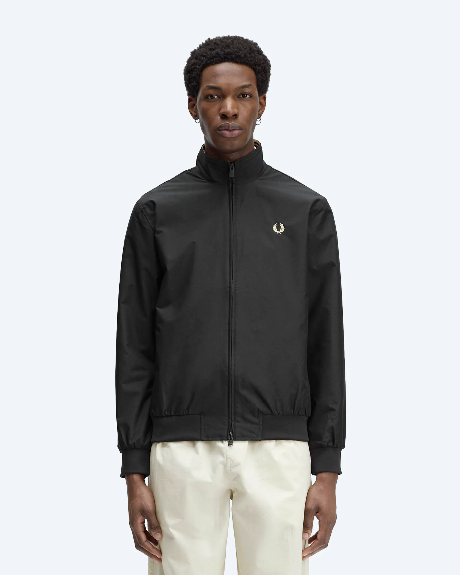 Fred Perry Brentham Jacket Black