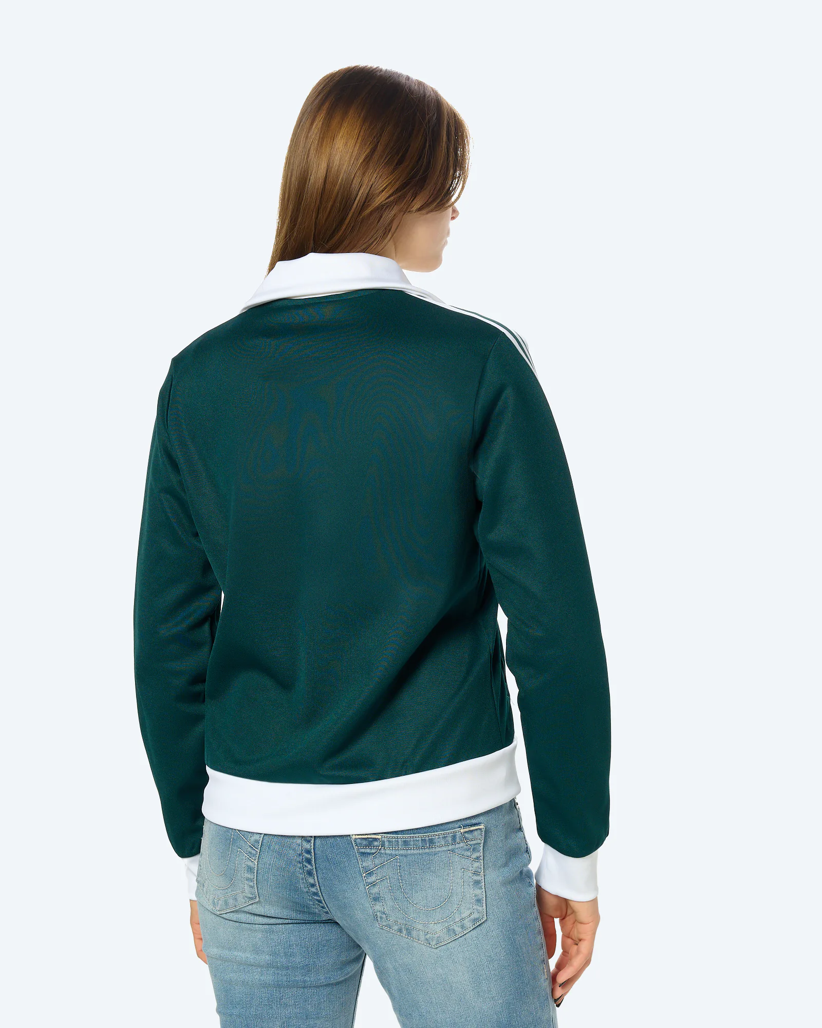 adidas Originals Classic Track Top Aurora Ivy/White