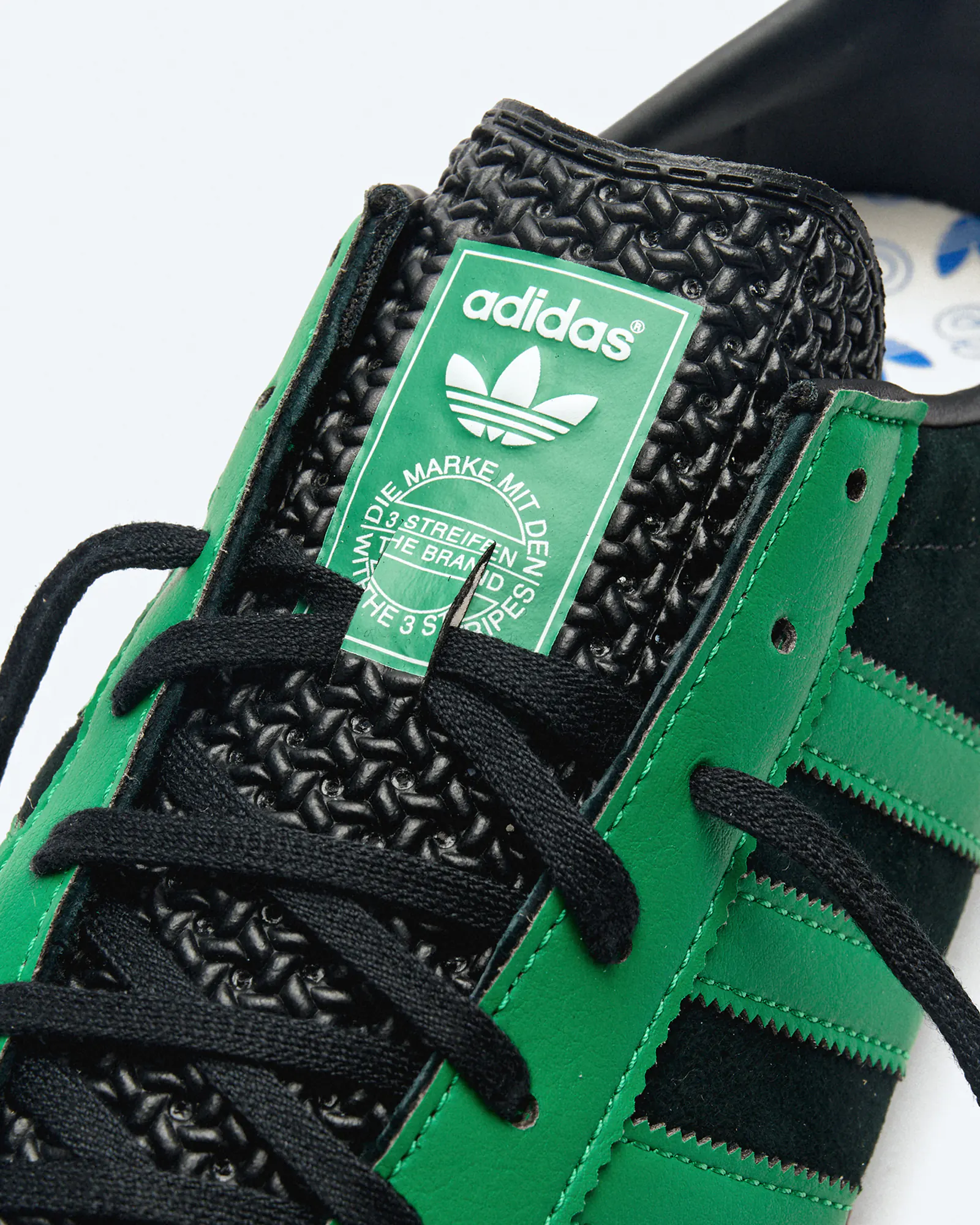adidas Originals London Sneaker Black Lime Green