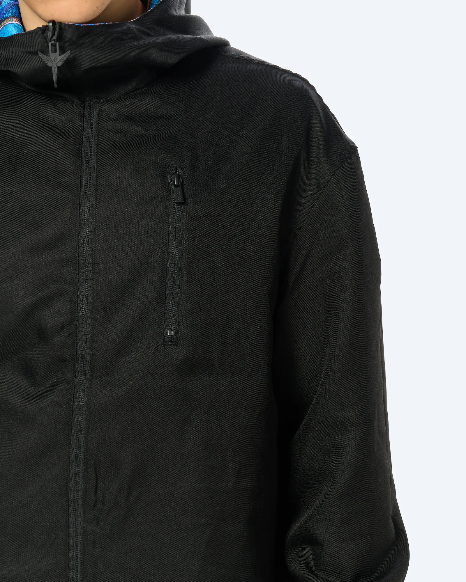 Colucci Reversible Signature Windbreaker AOP Blue Orange / Black