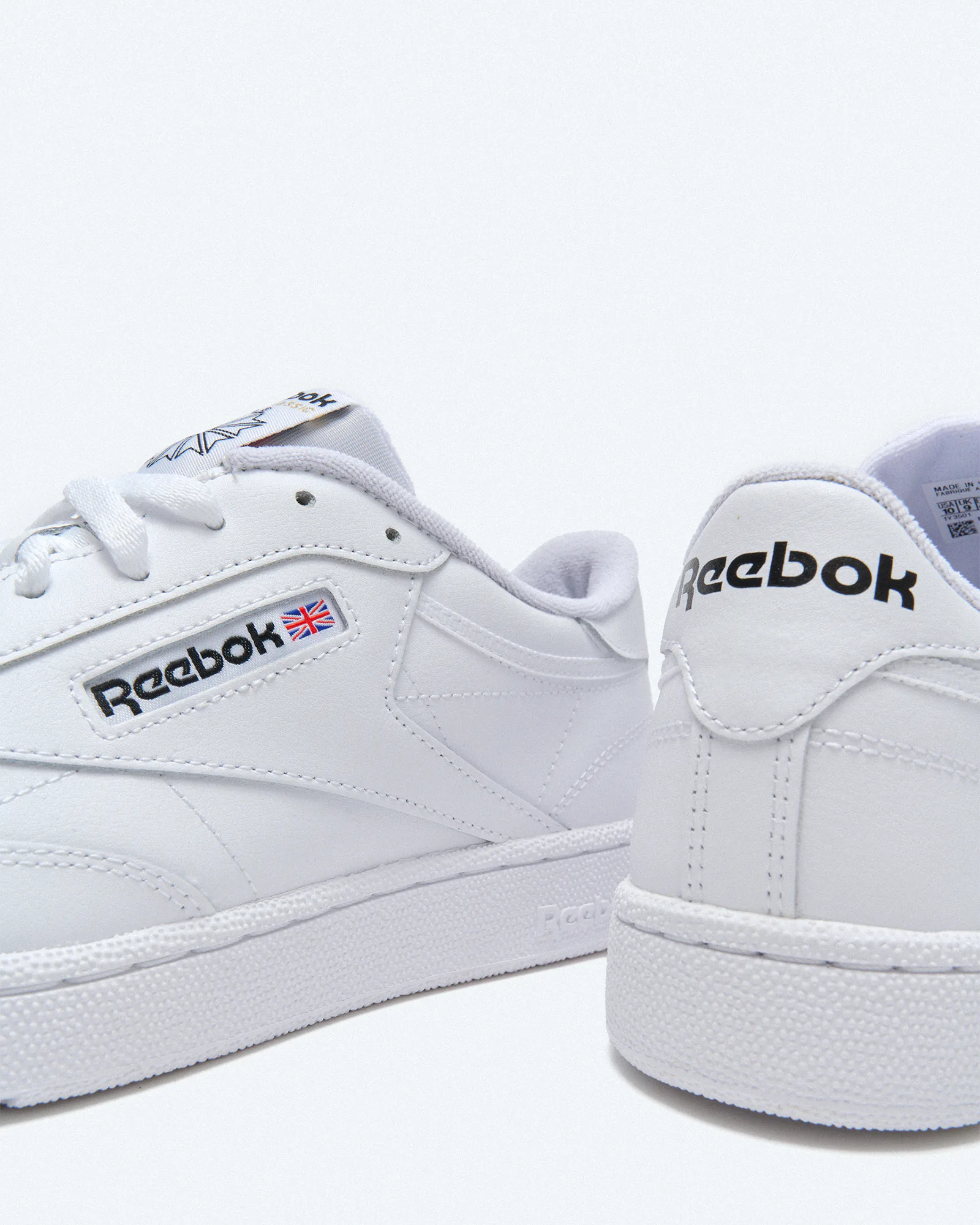 Reebok Club C 85 Sneaker Footwear White/Footwear White/Core Black Reebok Club C 85 Sneaker Footwear White/Footwear White/Core Black