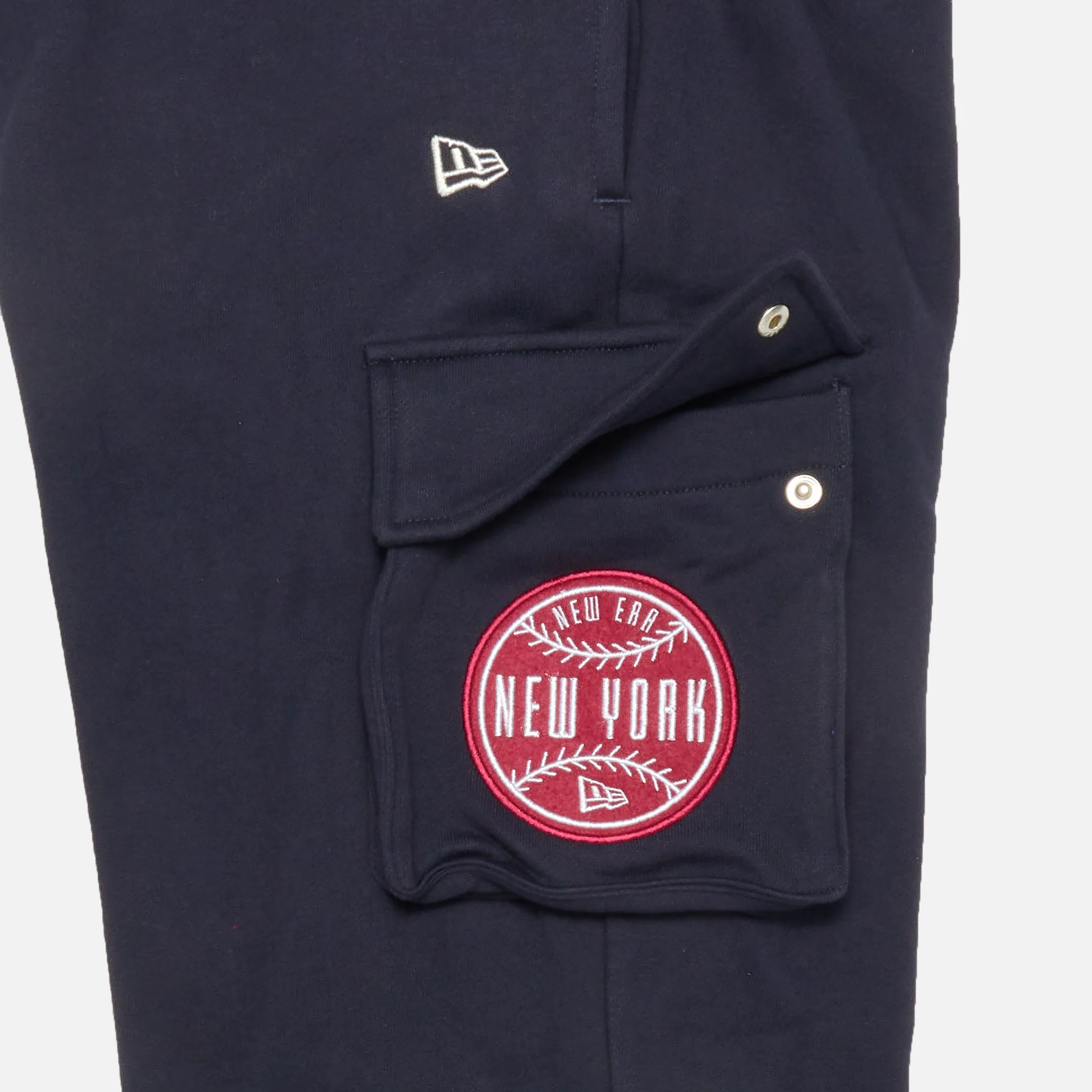 New Era Lifestyle Cargo Jogger Navy/Cardinal