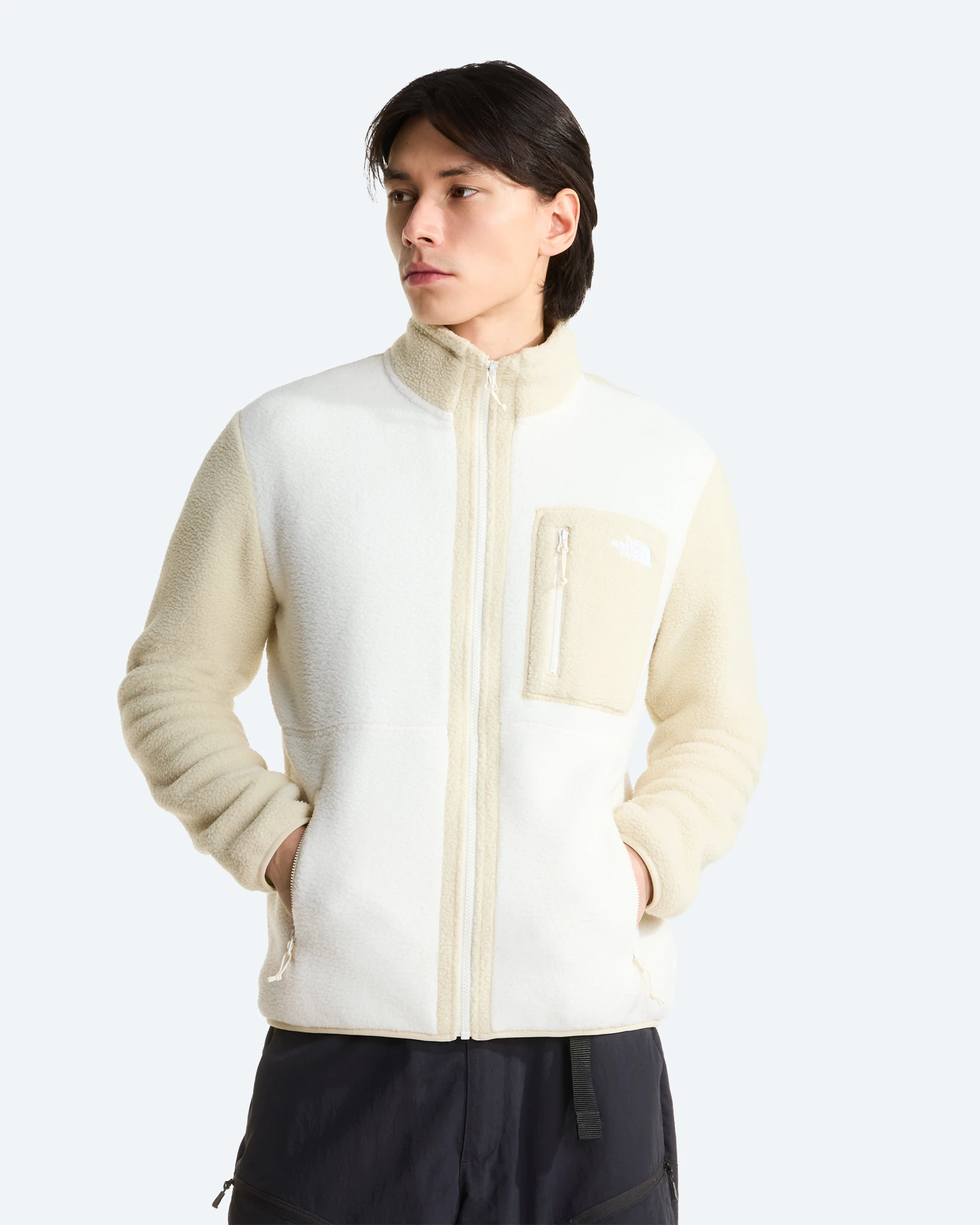 M Yumiori Full Zip Jacket White Dune/Desert Stone