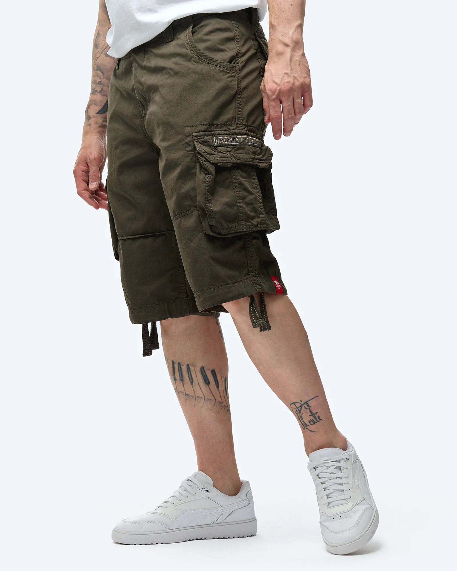 Alpha Industries Jet Cargo Short Grey Black Alpha Industries Jet Cargo Short Grey Black
