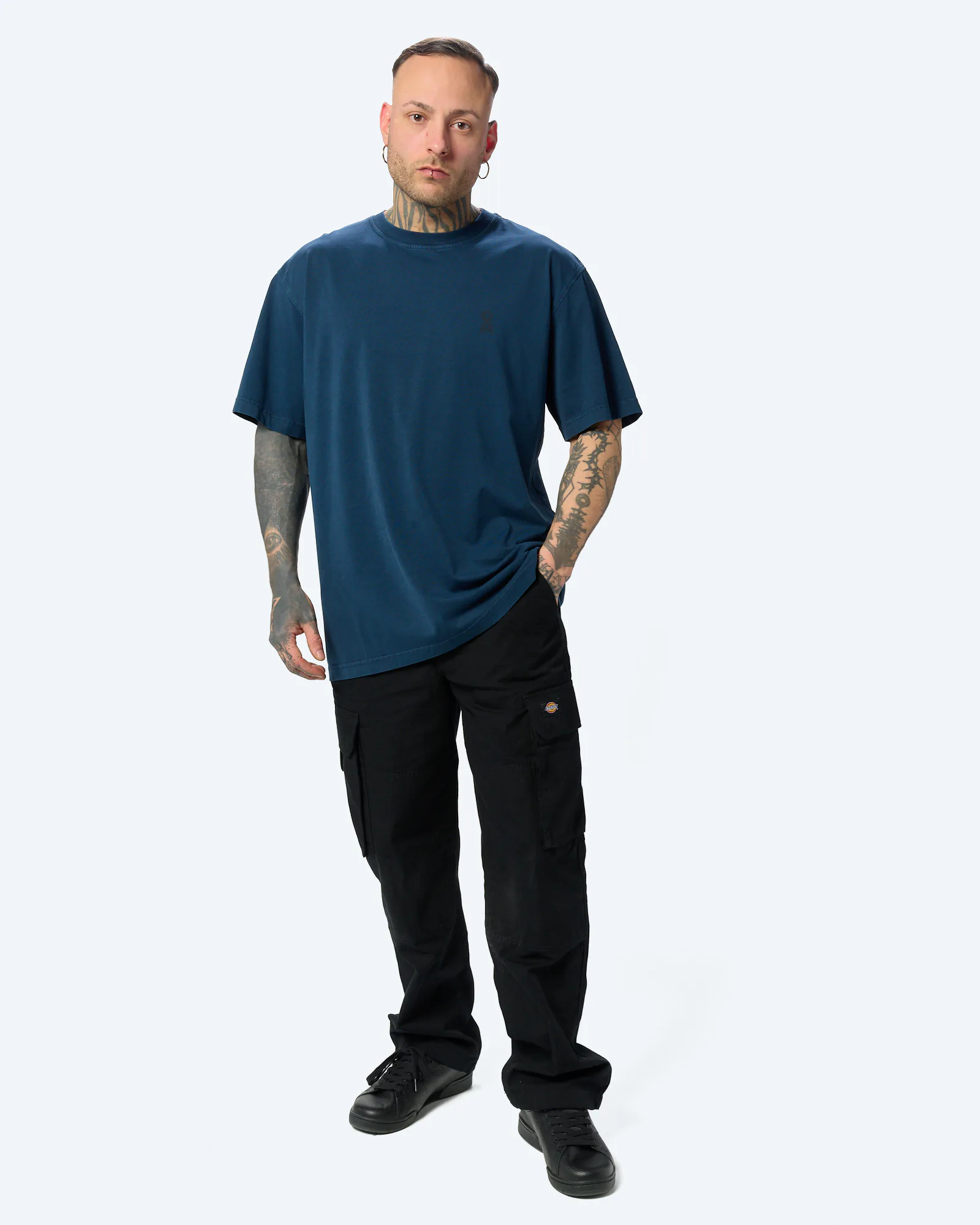 ARMEDANGELS ICONIC Å MAARKOS GD T-Shirt Night Sky Washed