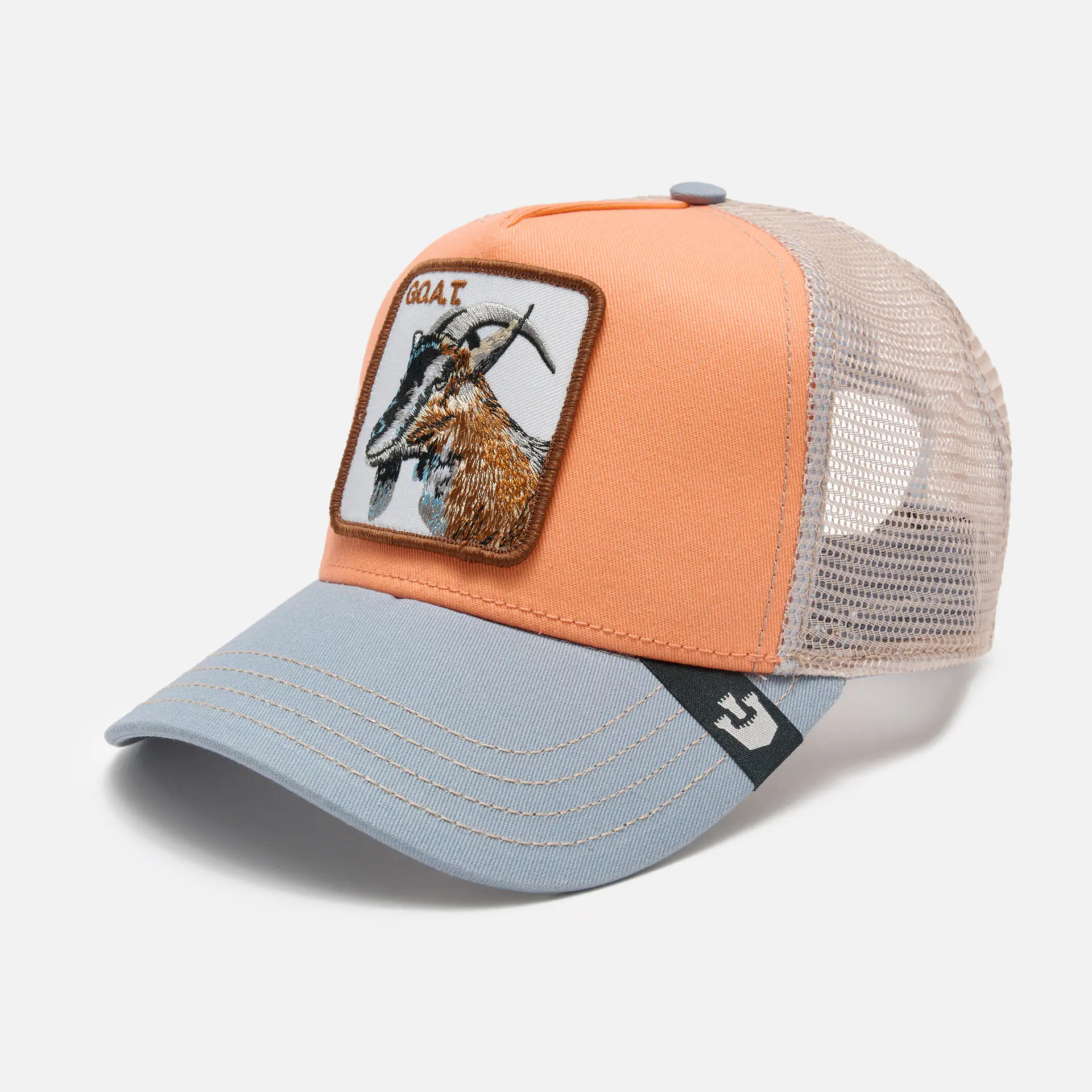 Goorin Bros The GOAT Baseball Trucker Cap Coral