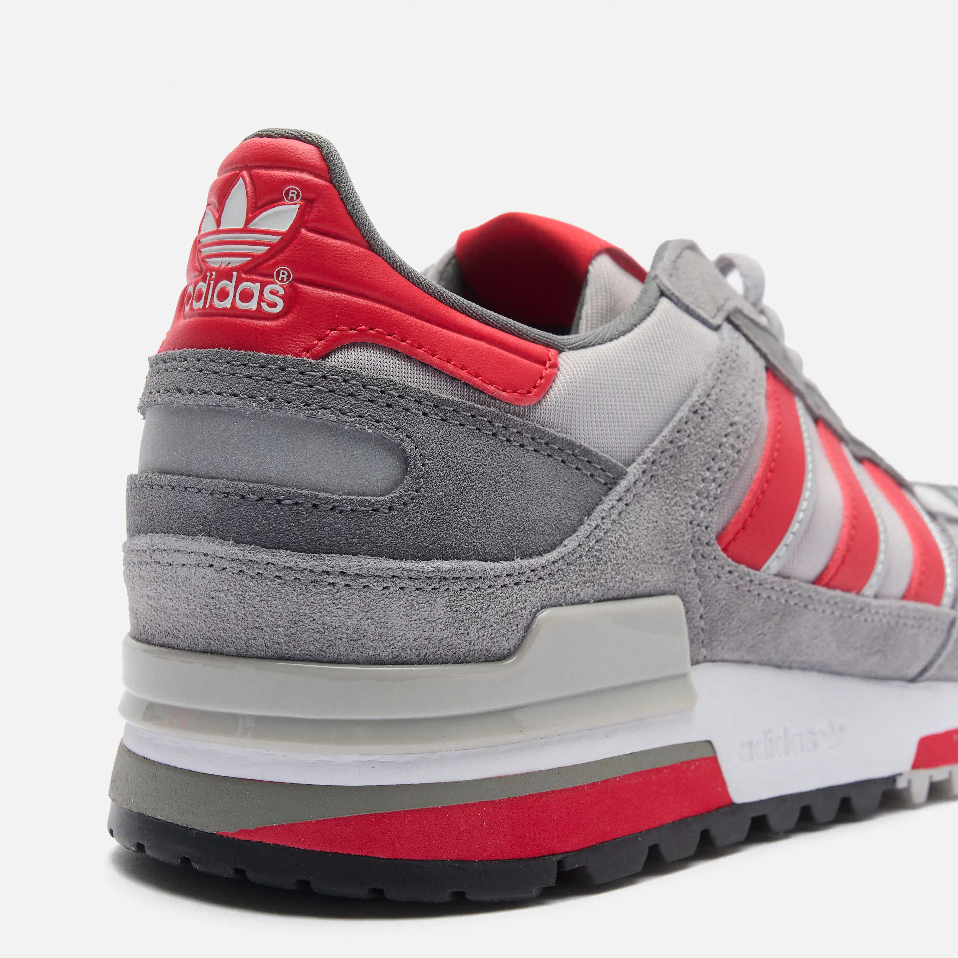 adidas Originals ZX 600 Sneakers Grey Three/Better Scarlet/Grey Two
