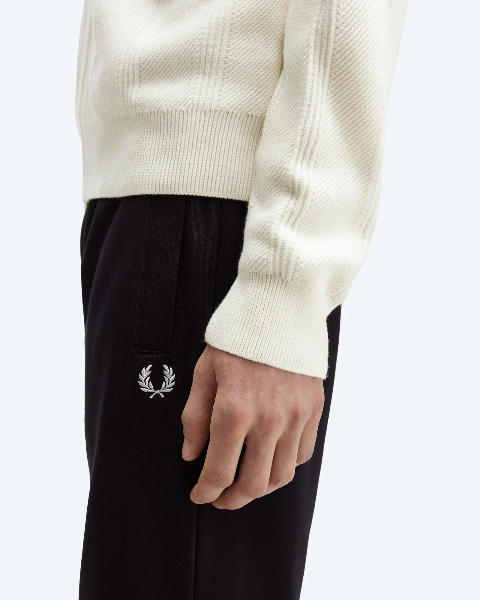 Textured Zip Through Cardigan Ecru