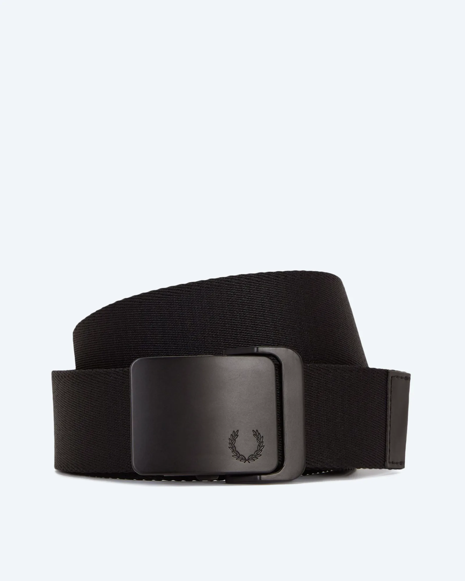 Plain Webbing Belt Black