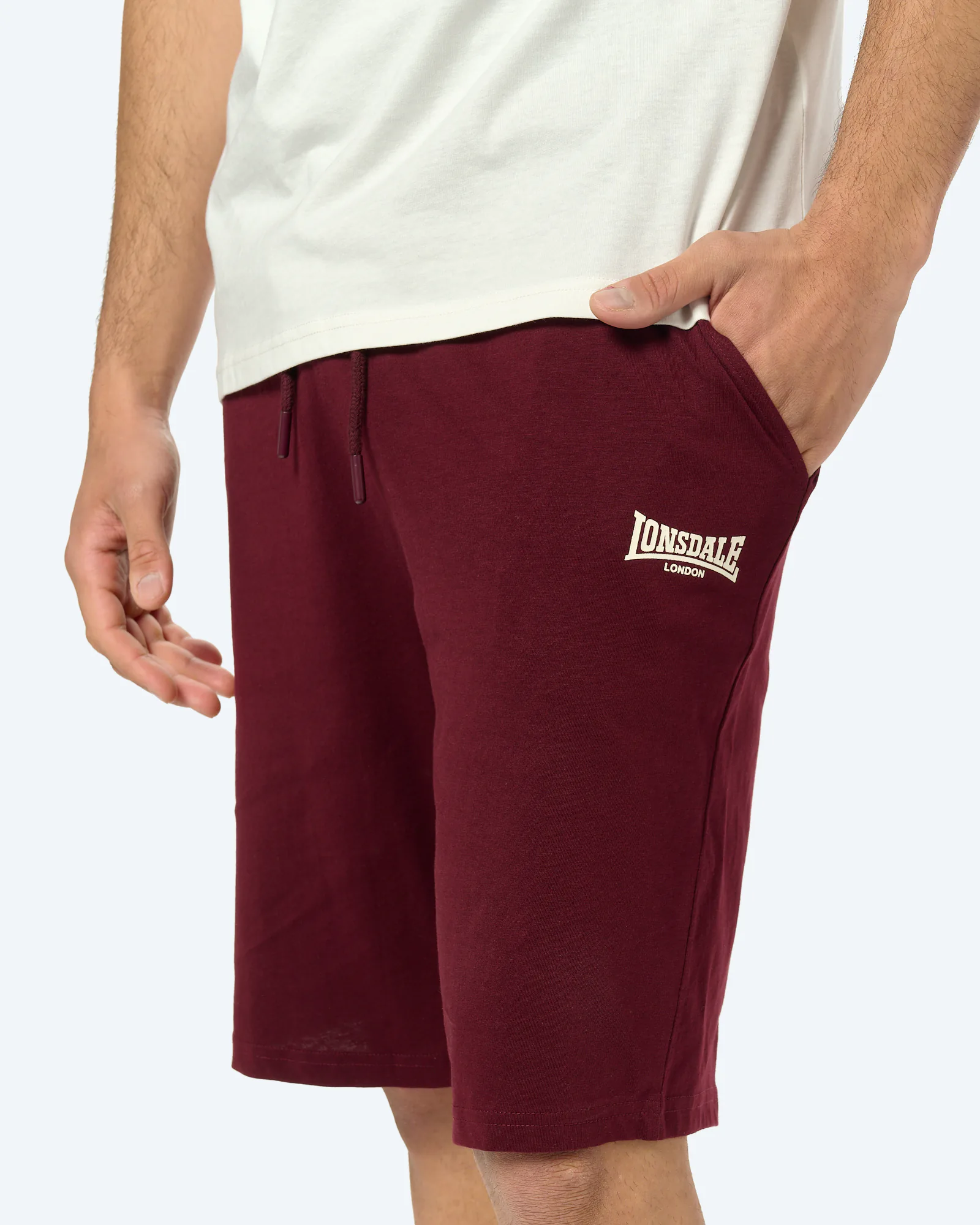 Lonsdale Moy Set Ecru/Oxblood