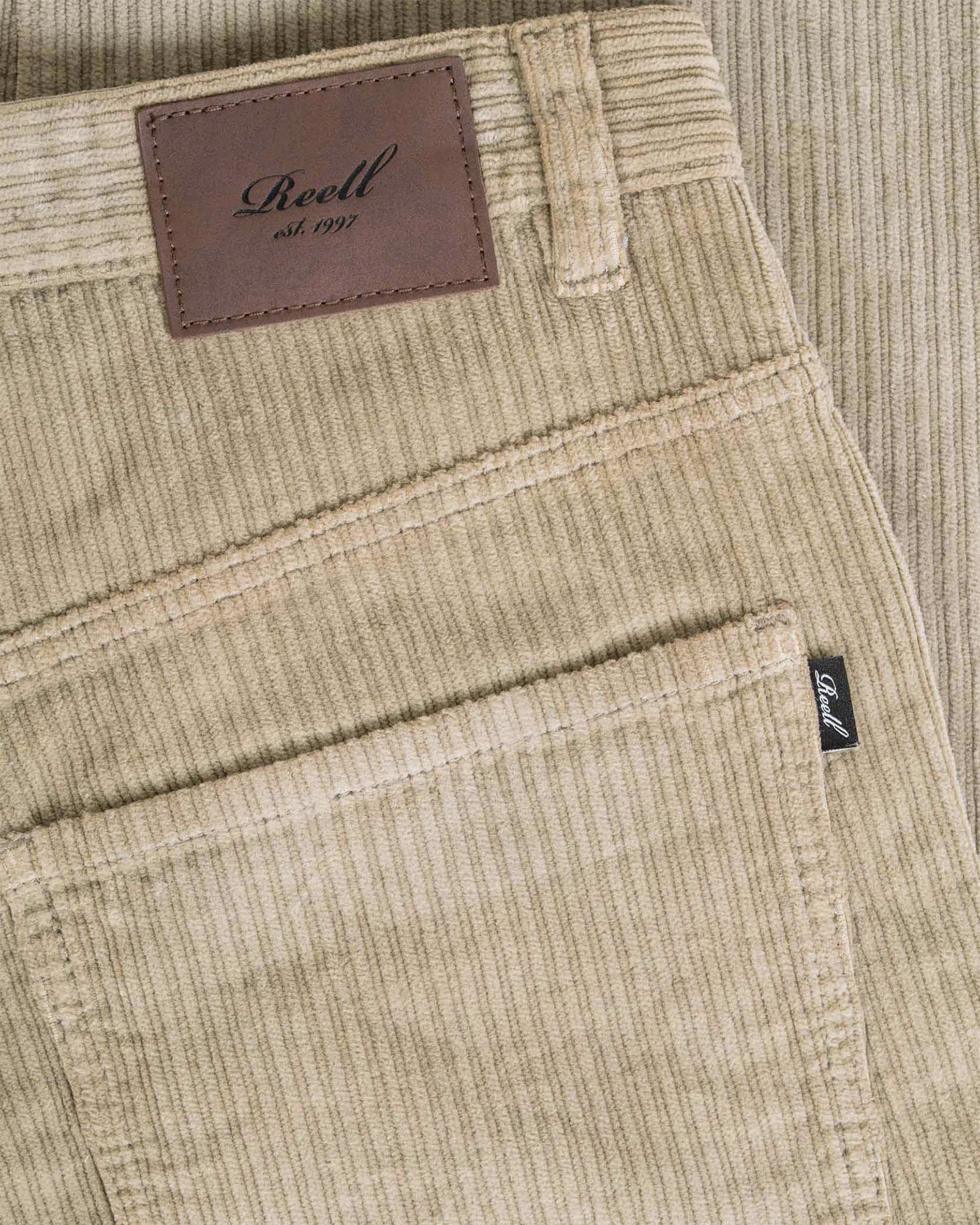 Solid Pant Dual Cord Olive Grey