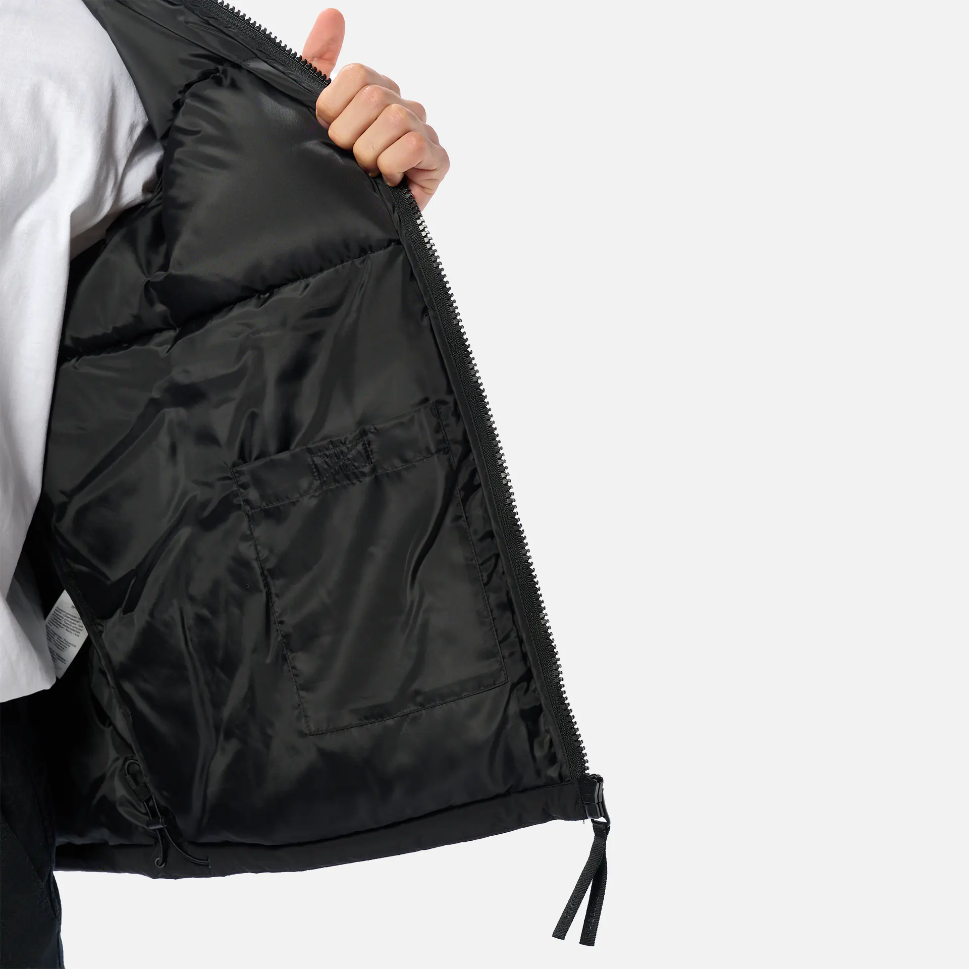 Lacoste Water Repellend Pufferjacket Black
