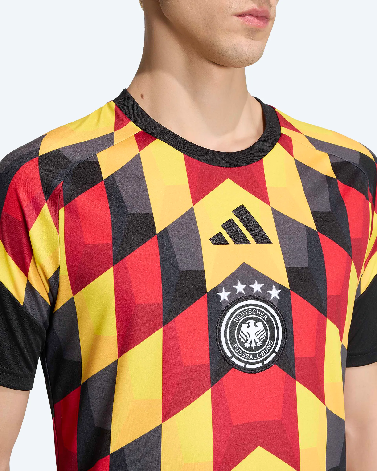 DFB Pre Shirt Home 26 Black/Yellow