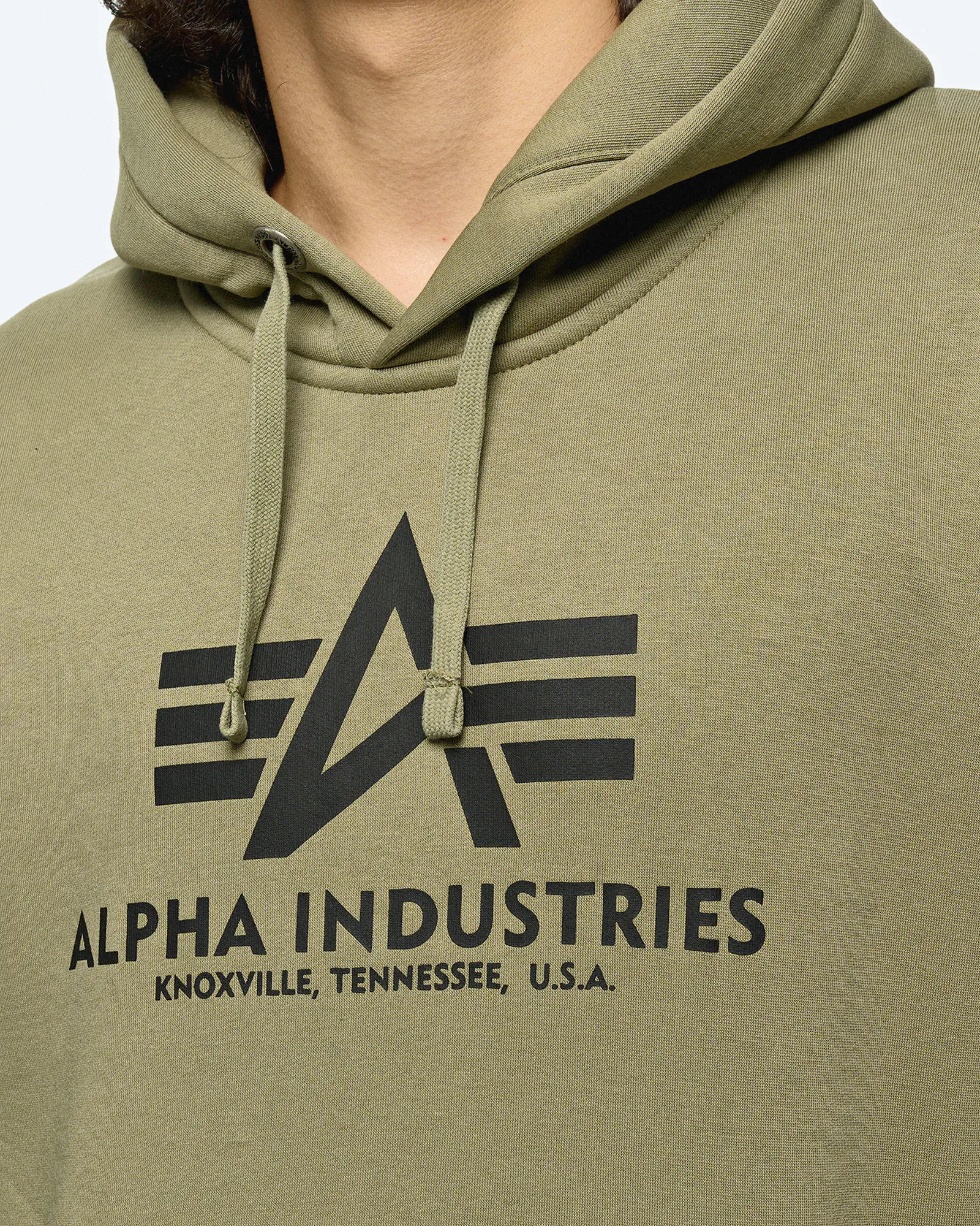 Alpha Industries Basic Hoody Olive Alpha Industries Basic Hoody Olive