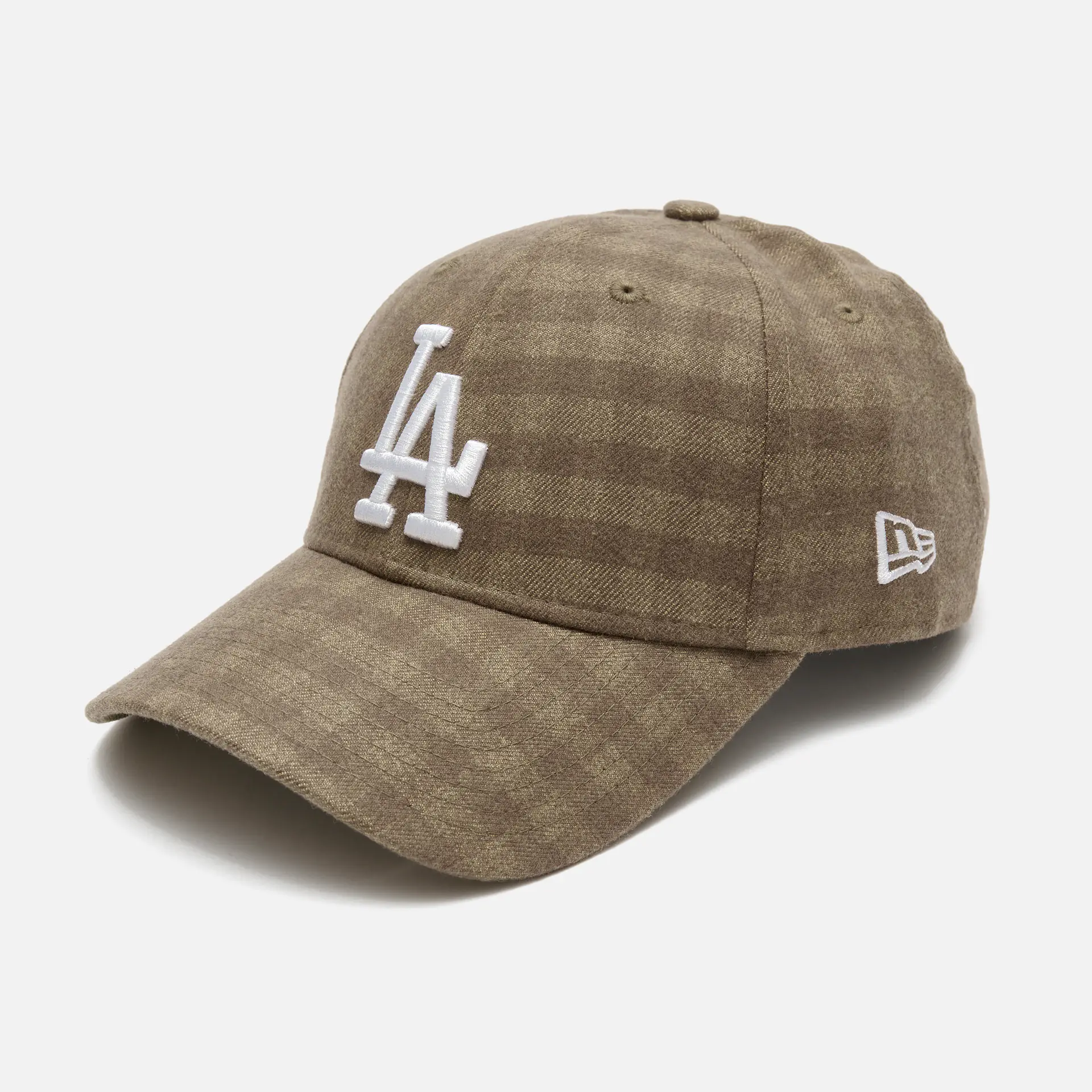 New Era MLB LA Dodgers Flannel 9Forty Strapback Cap Camouflage/White