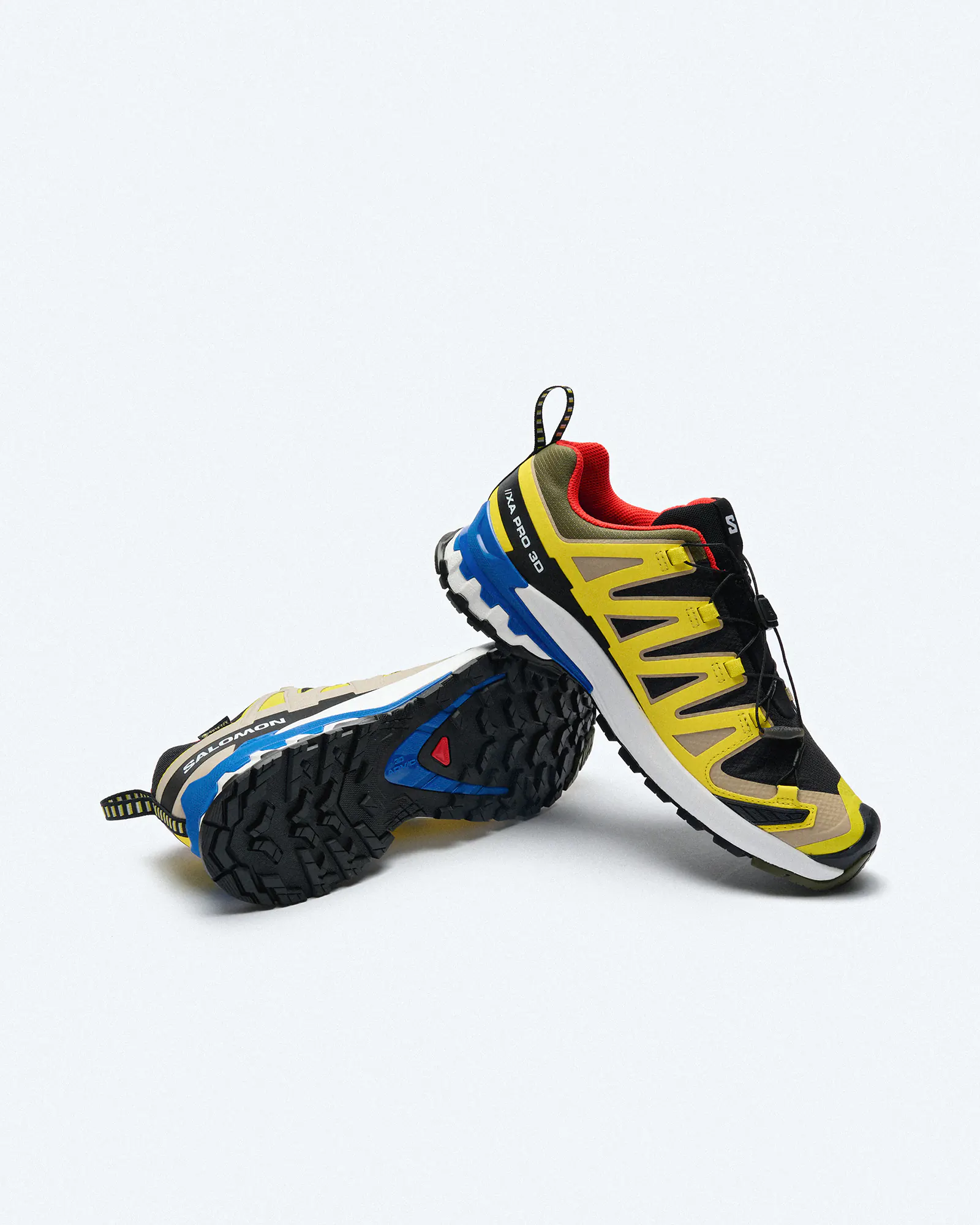 Salomon XA Pro 3D V9 GORE-TEX Sneaker Black/Buttercup/Lapis Blue Salomon XA Pro 3D V9 GORE-TEX Sneaker Black/Buttercup/Lapis Blue