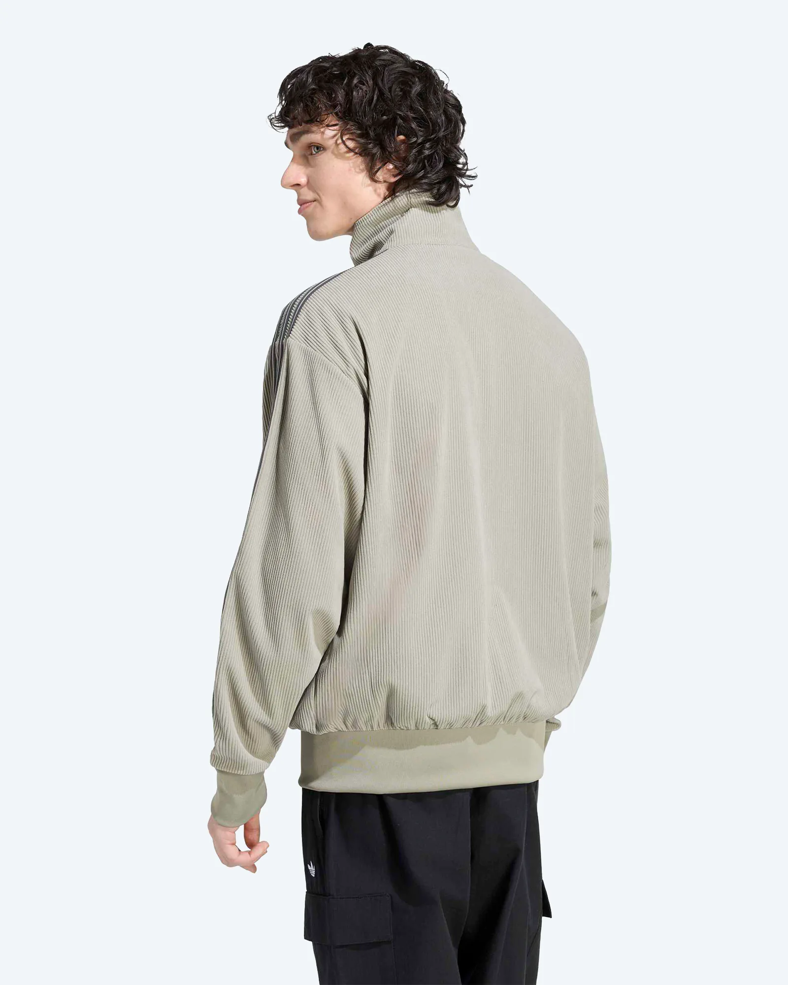 Firebird Corduroy Tracktop Silver Pebble