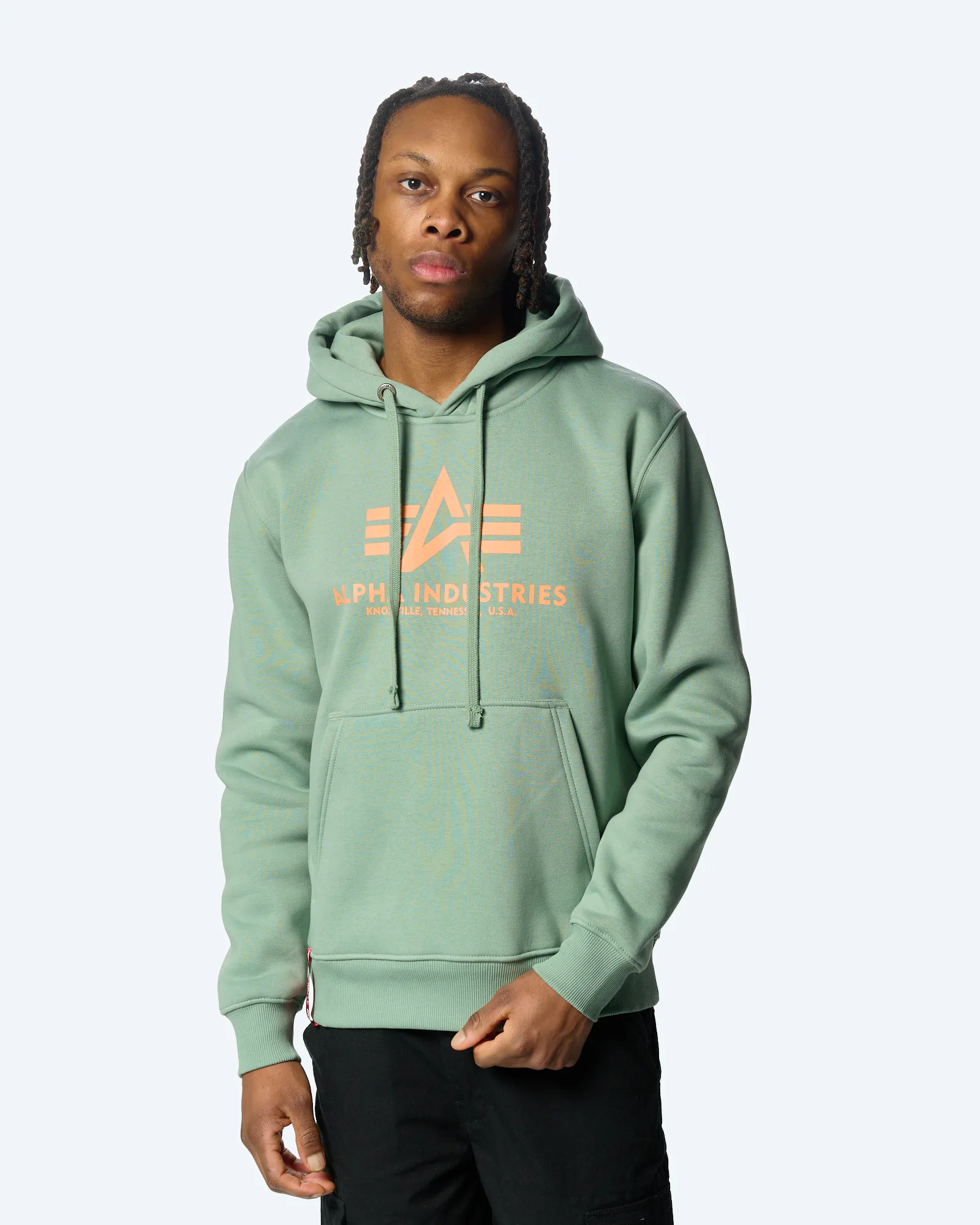 Alpha Industries Basic Hoody Frost Green