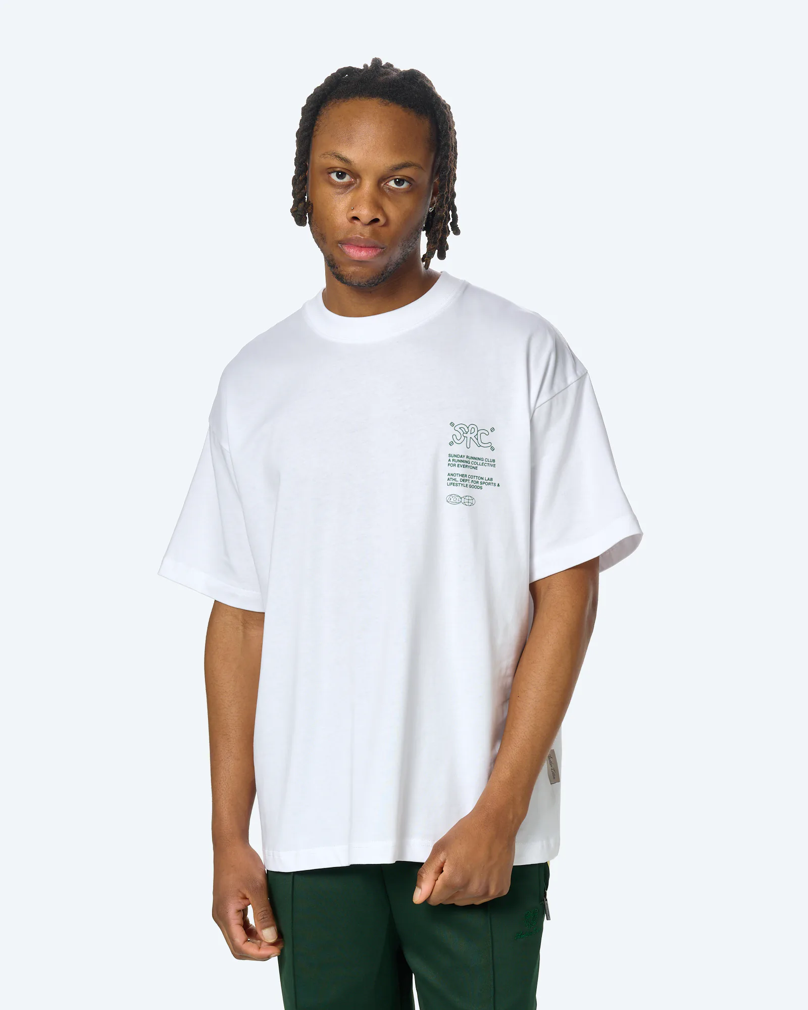 Another Cotton Athletic Department T-Shirt White