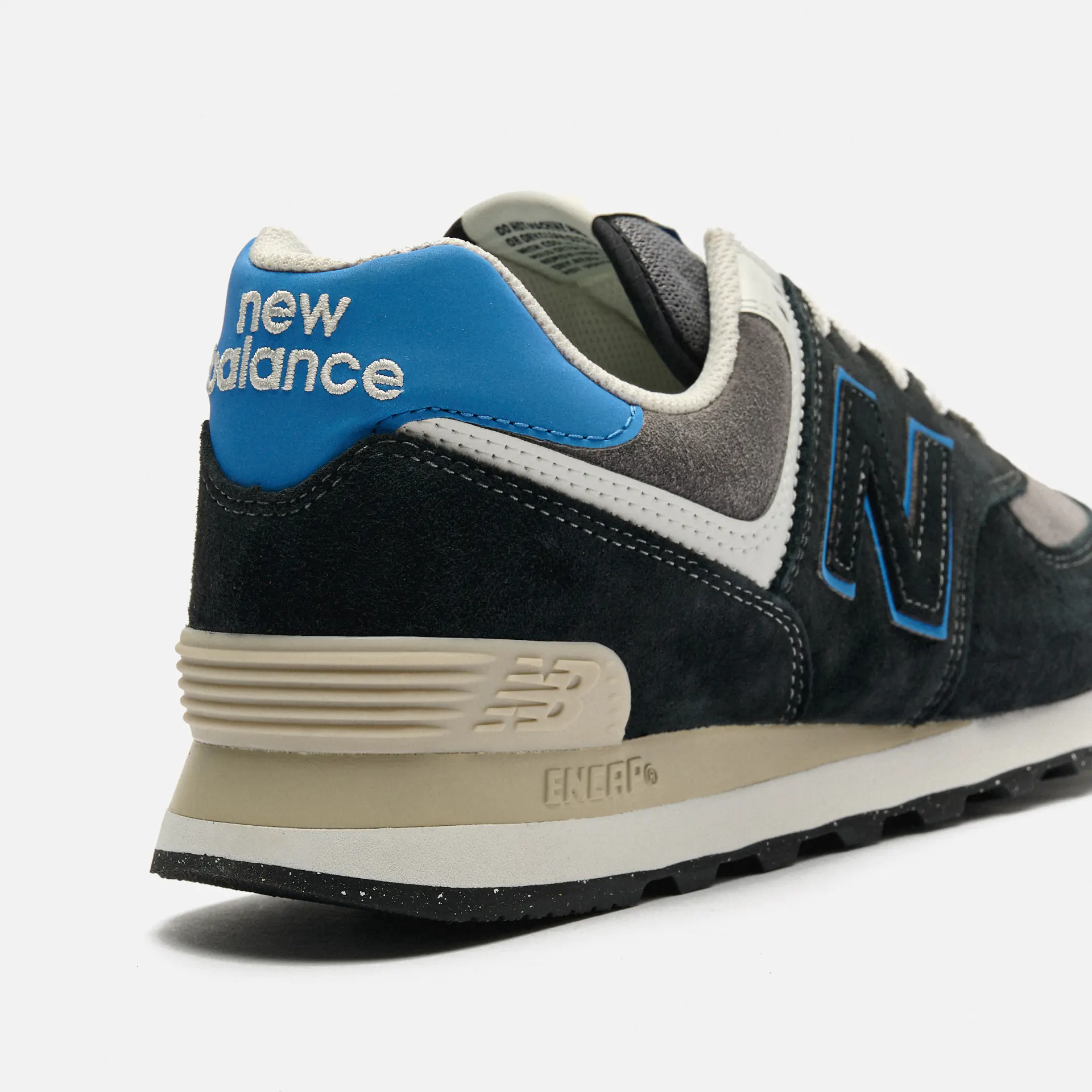 New Balance U574 QRB Sneaker Black