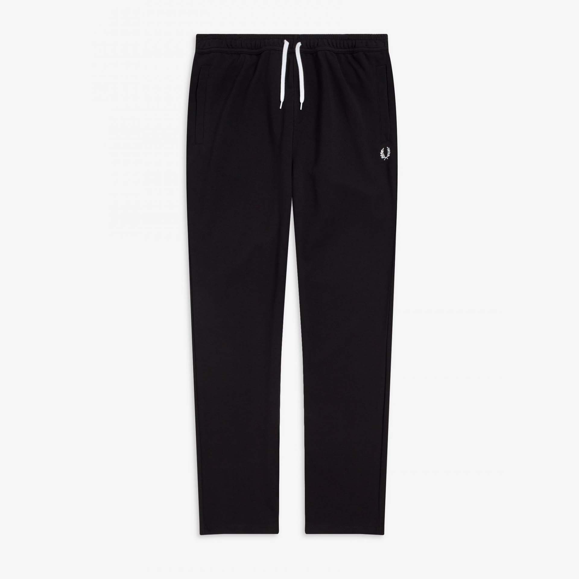 Fred Perry Reverse Tricot Track Pant Black