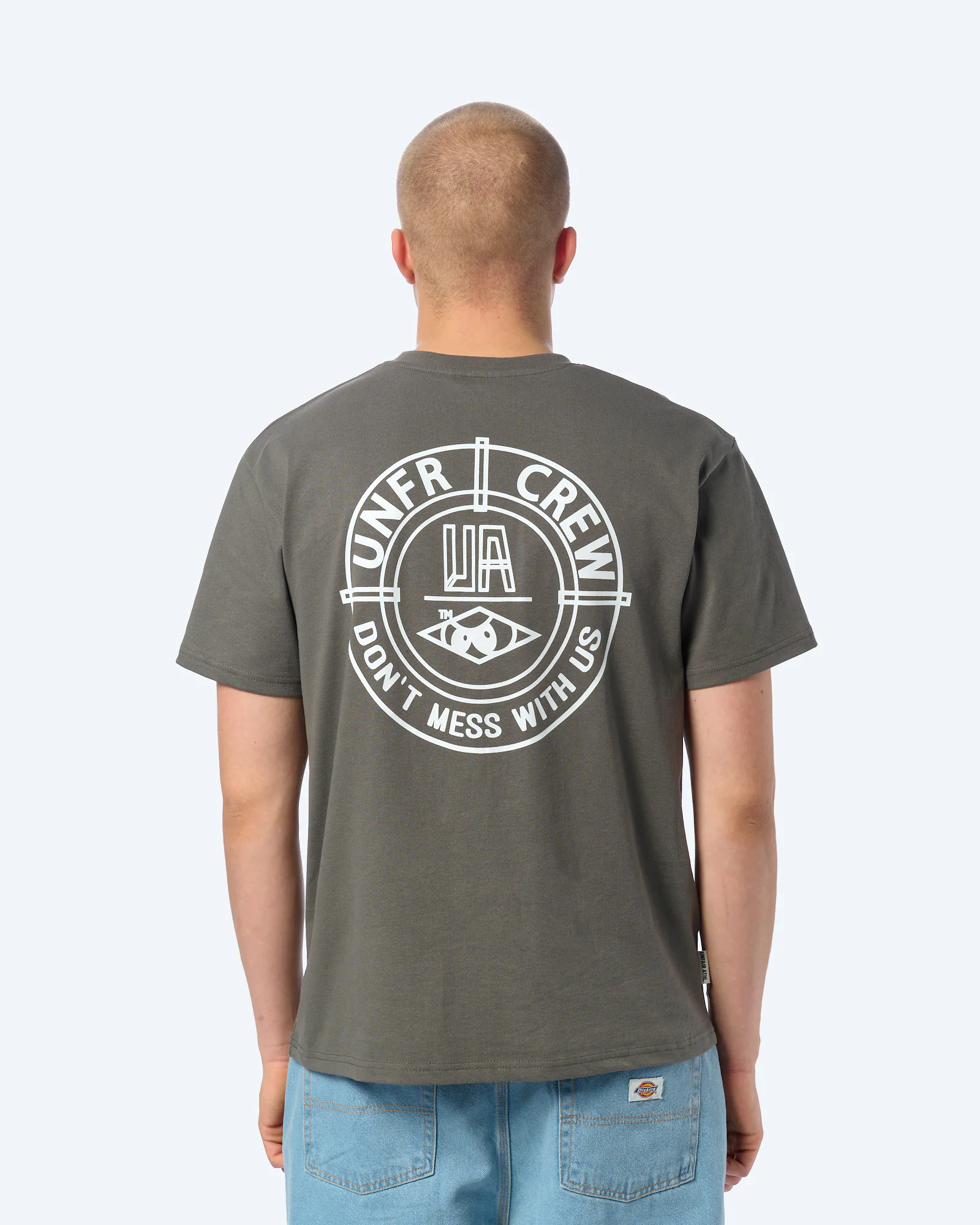 Unfair Athletics DMWU BP T-Shirt Charcoal