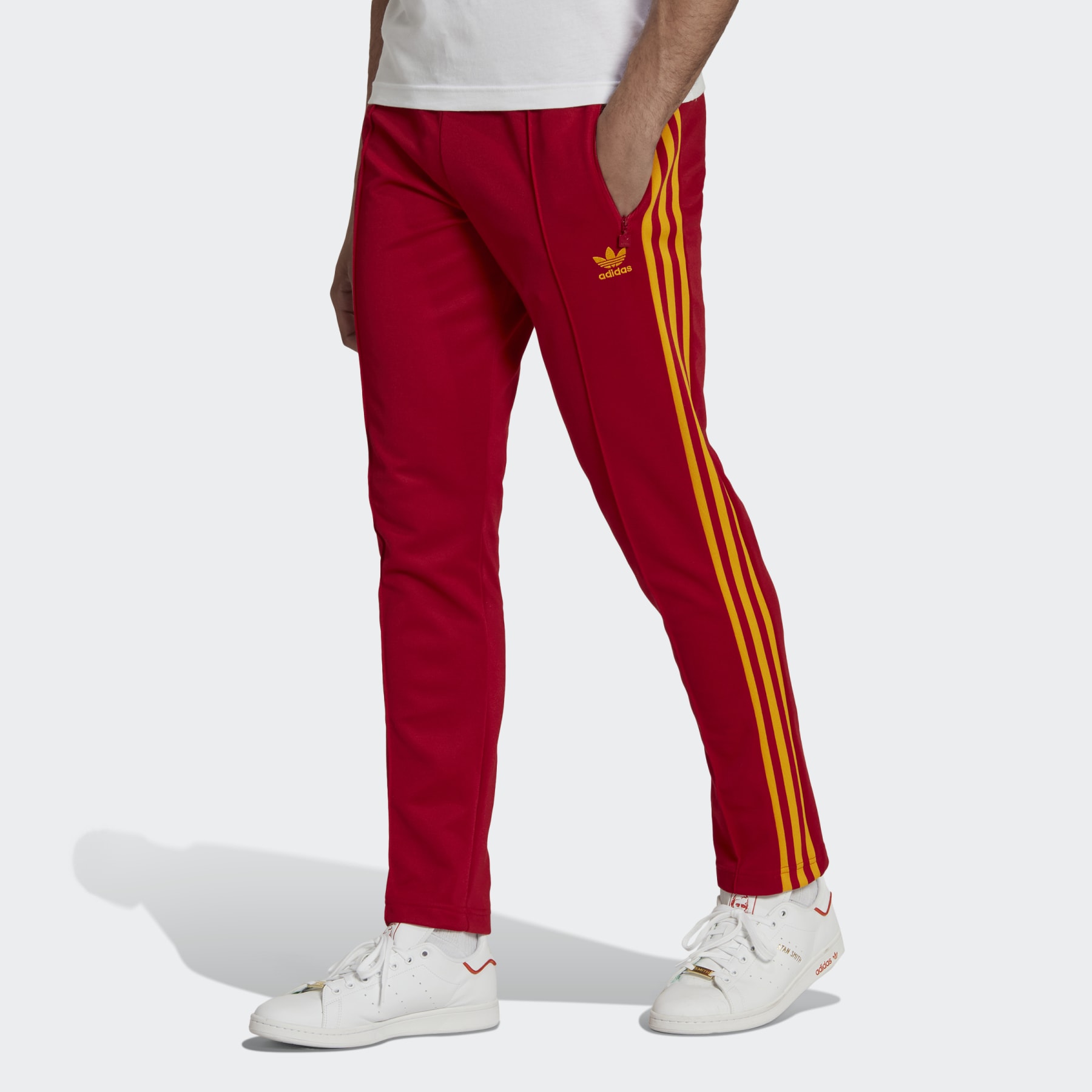 adidas Football Nations Track Pant Team Power Red / Team College Gold