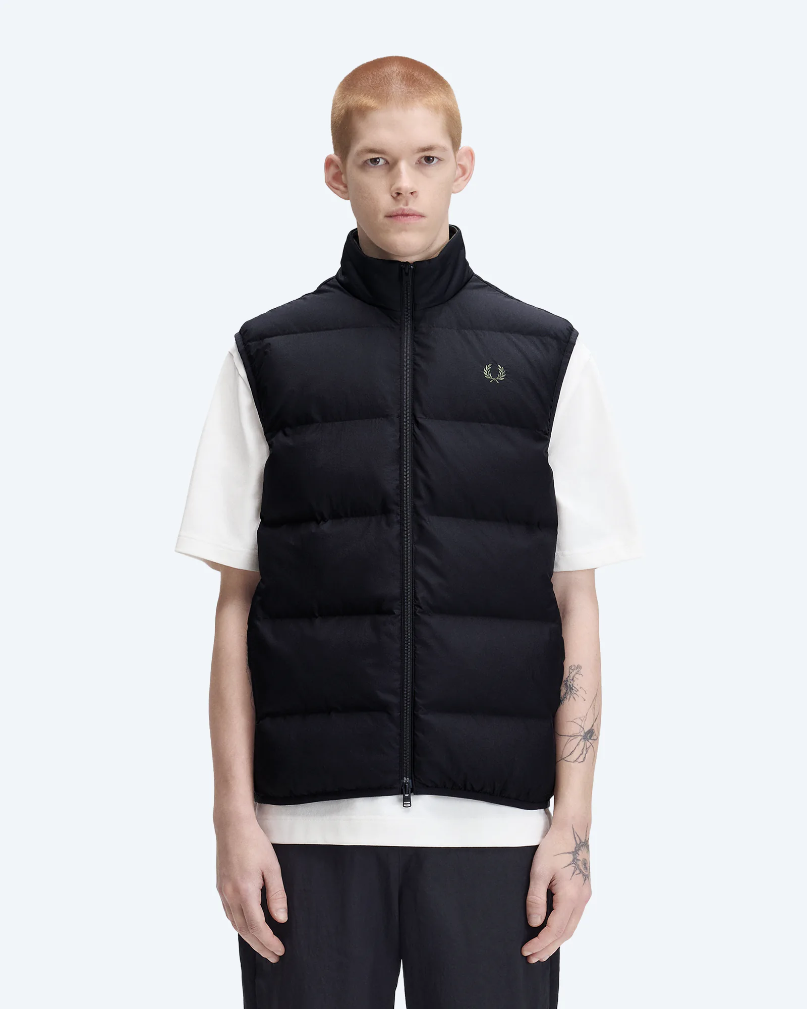 Fred Perry Insulated Gilet Vest Black